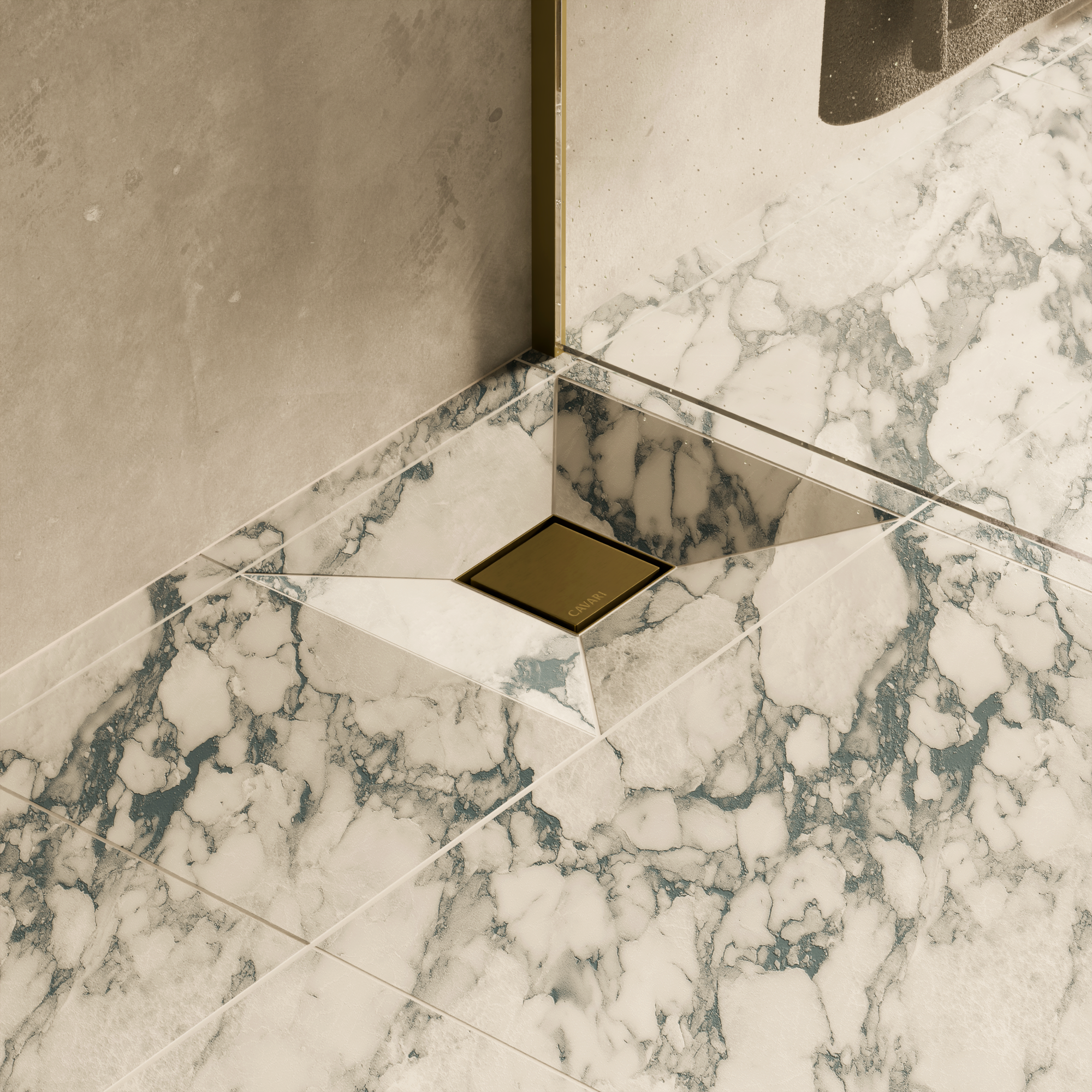 Image of Square Shower Drain