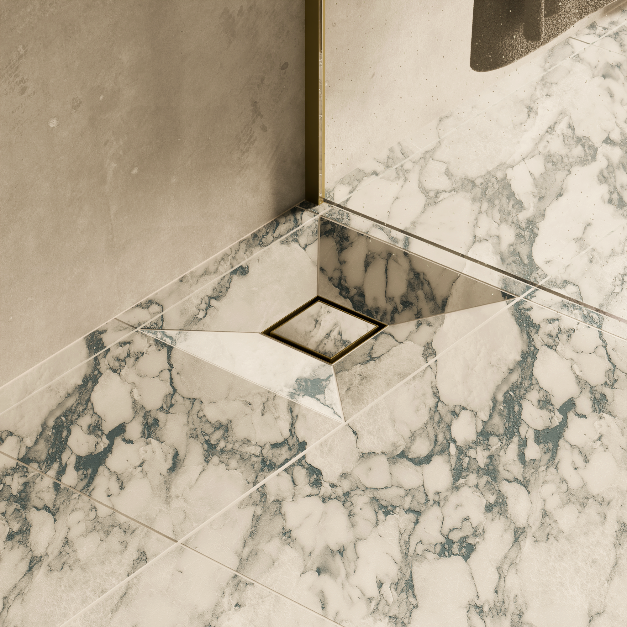 Image of Square Shower Drain