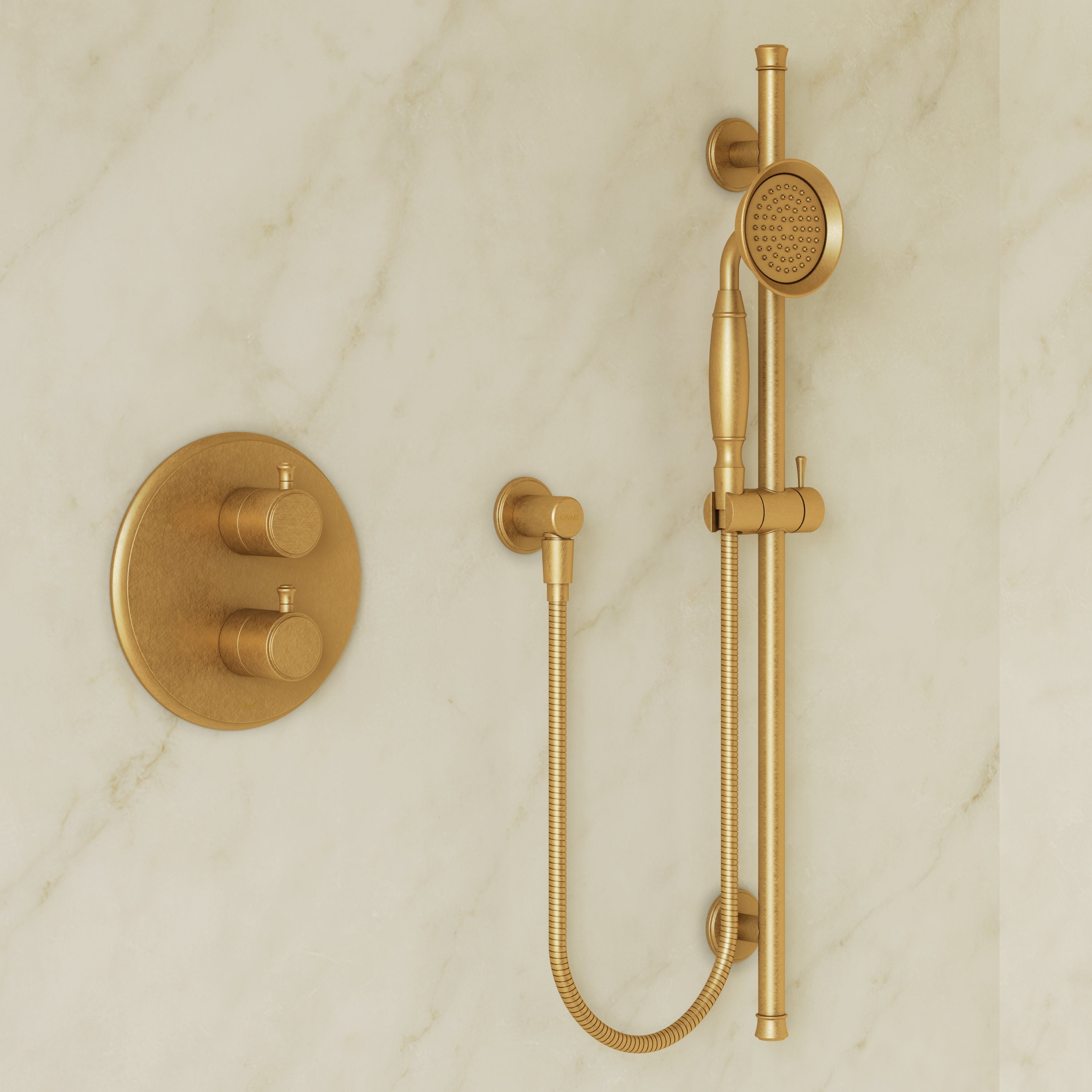 Image of Aurelian 2-Way Thermostatic Shower Set – 10