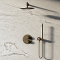 Origin 2-Way Thermostatic Shower Set – Overhead & Angled Hand Shower