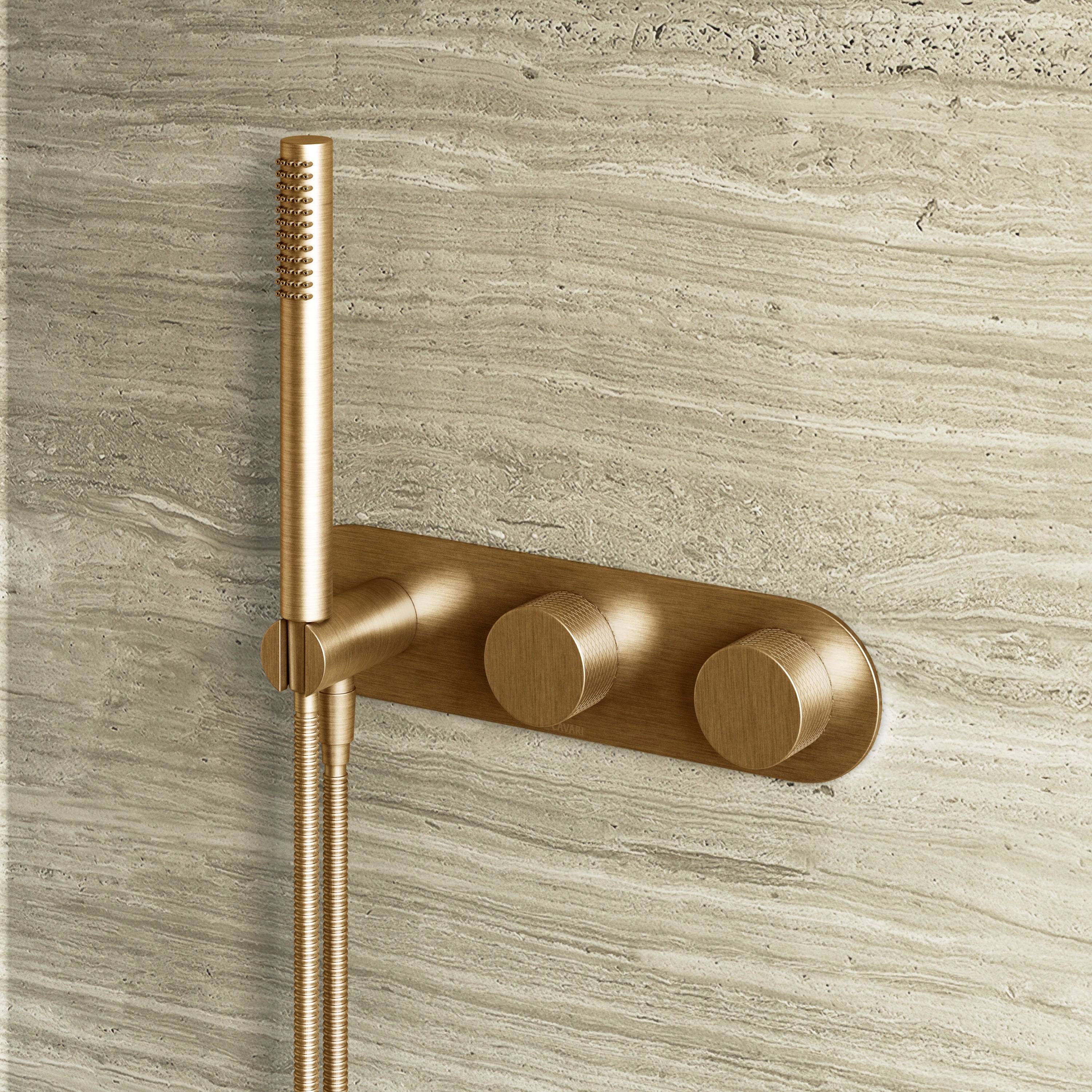 Image of Strata 2-Way Thermostatic Shower Set – 10