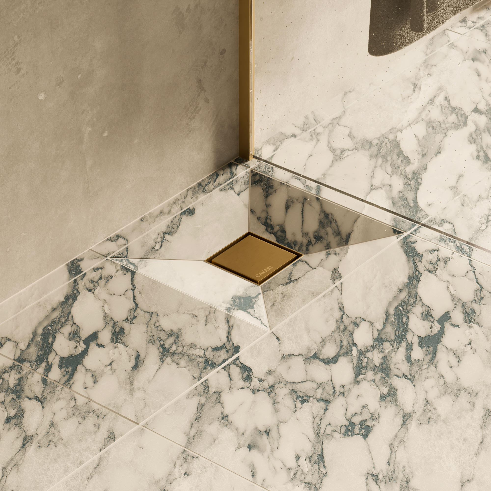 Image of Square Shower Drain