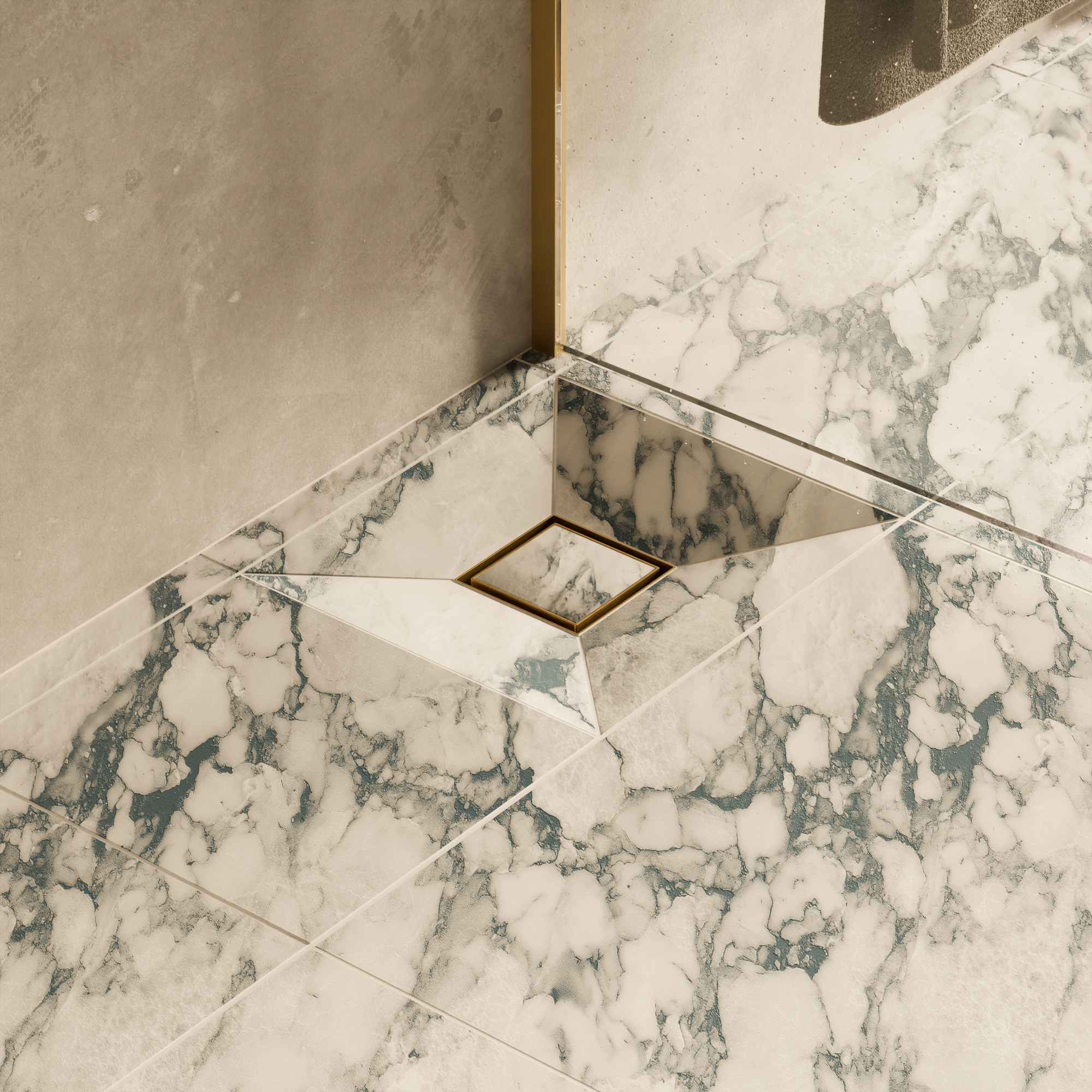 Image of Square Shower Drain
