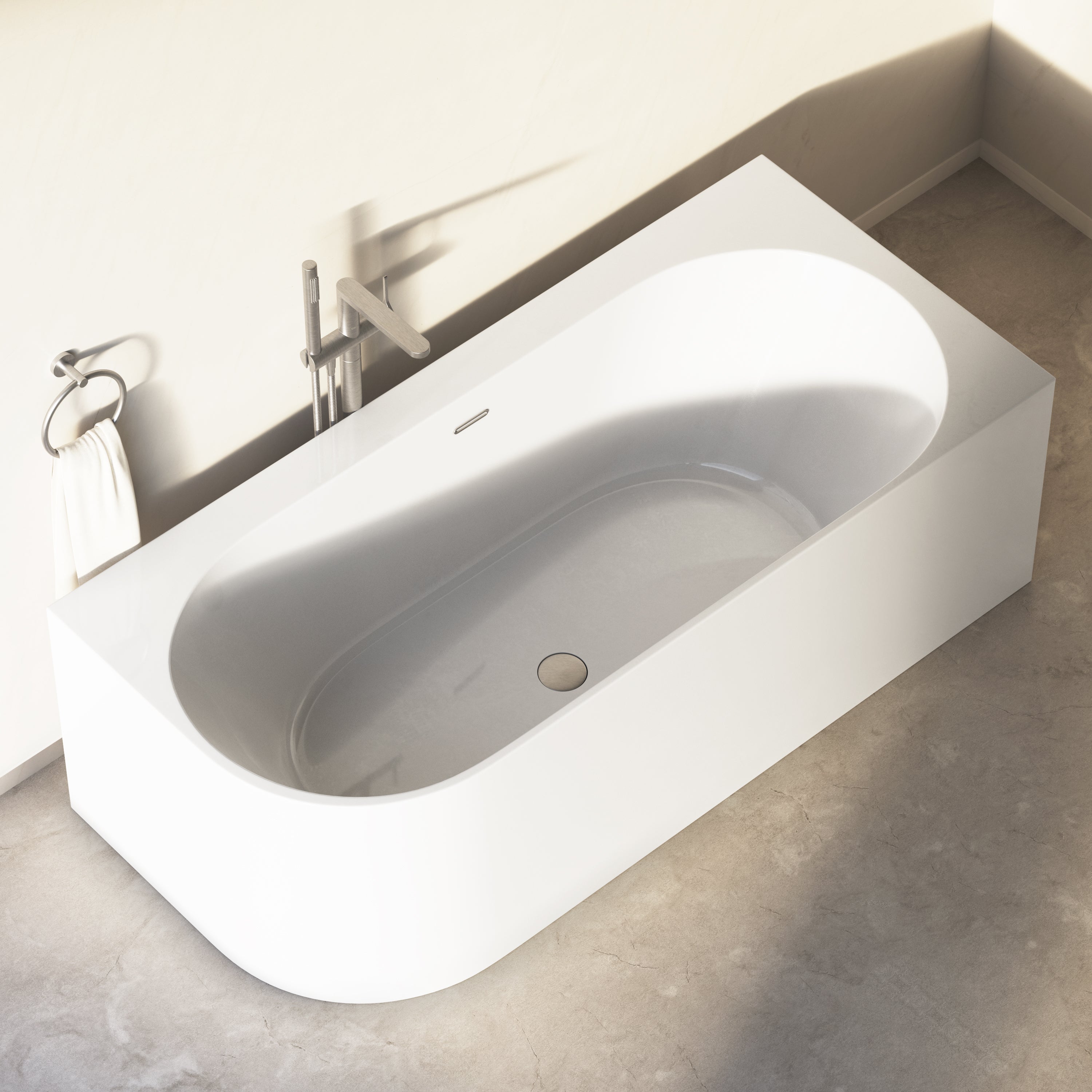 Image of Cloister Back-to-Wall Bath