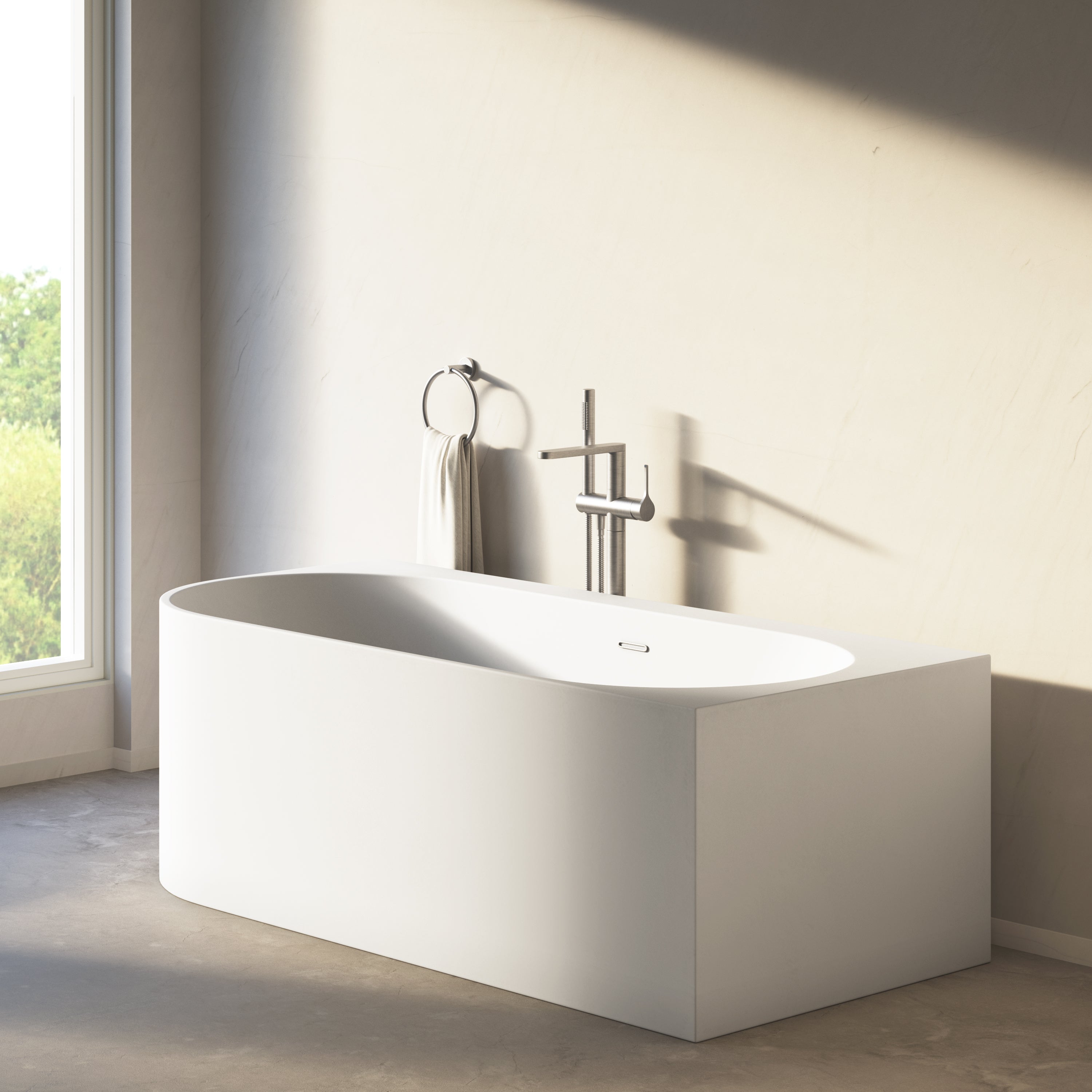 Image of Cloister Back-to-Wall Bath
