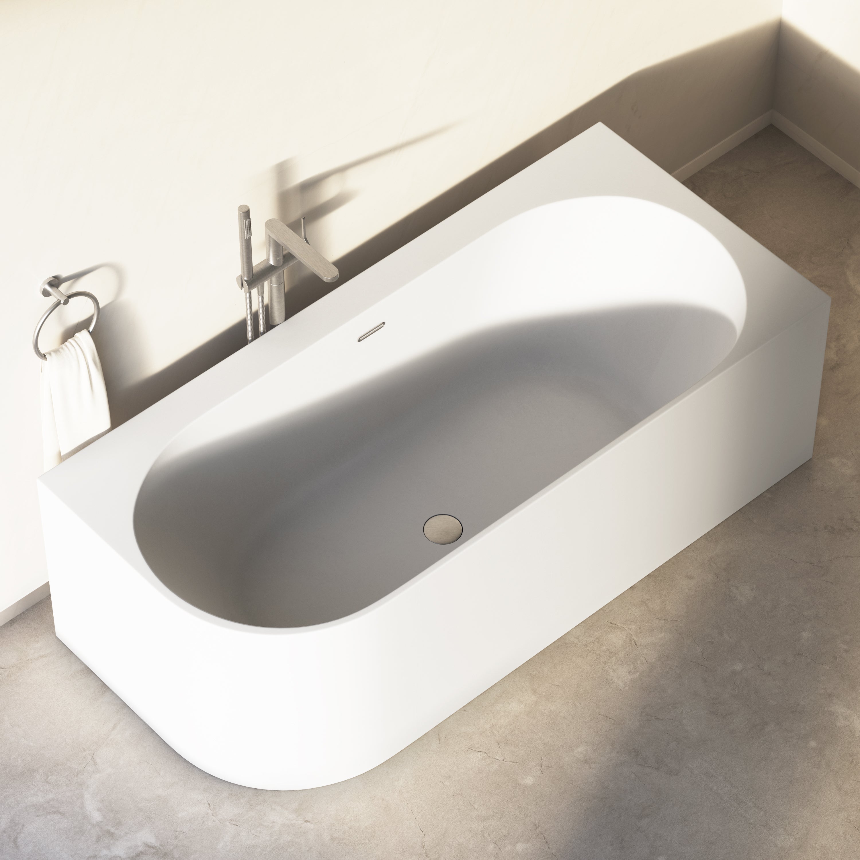 Image of Cloister Back-to-Wall Bath