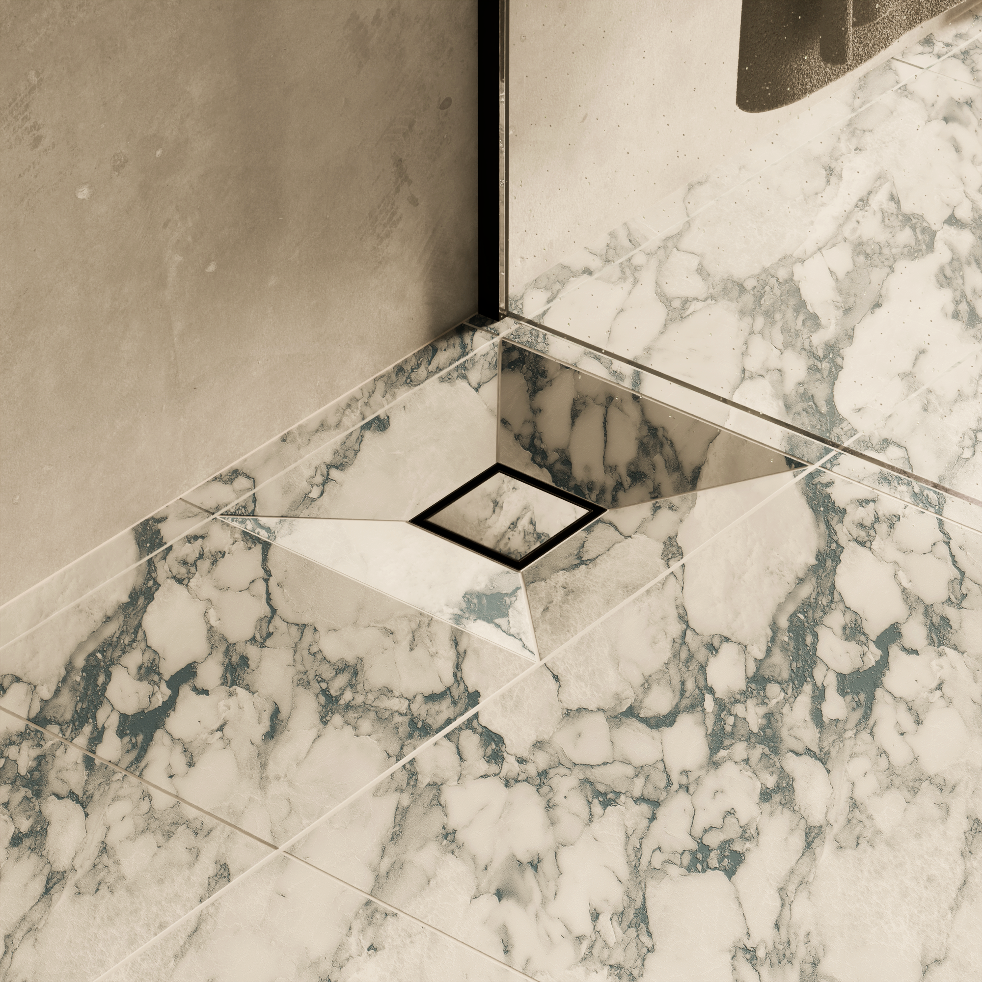 Image of Square Shower Drain