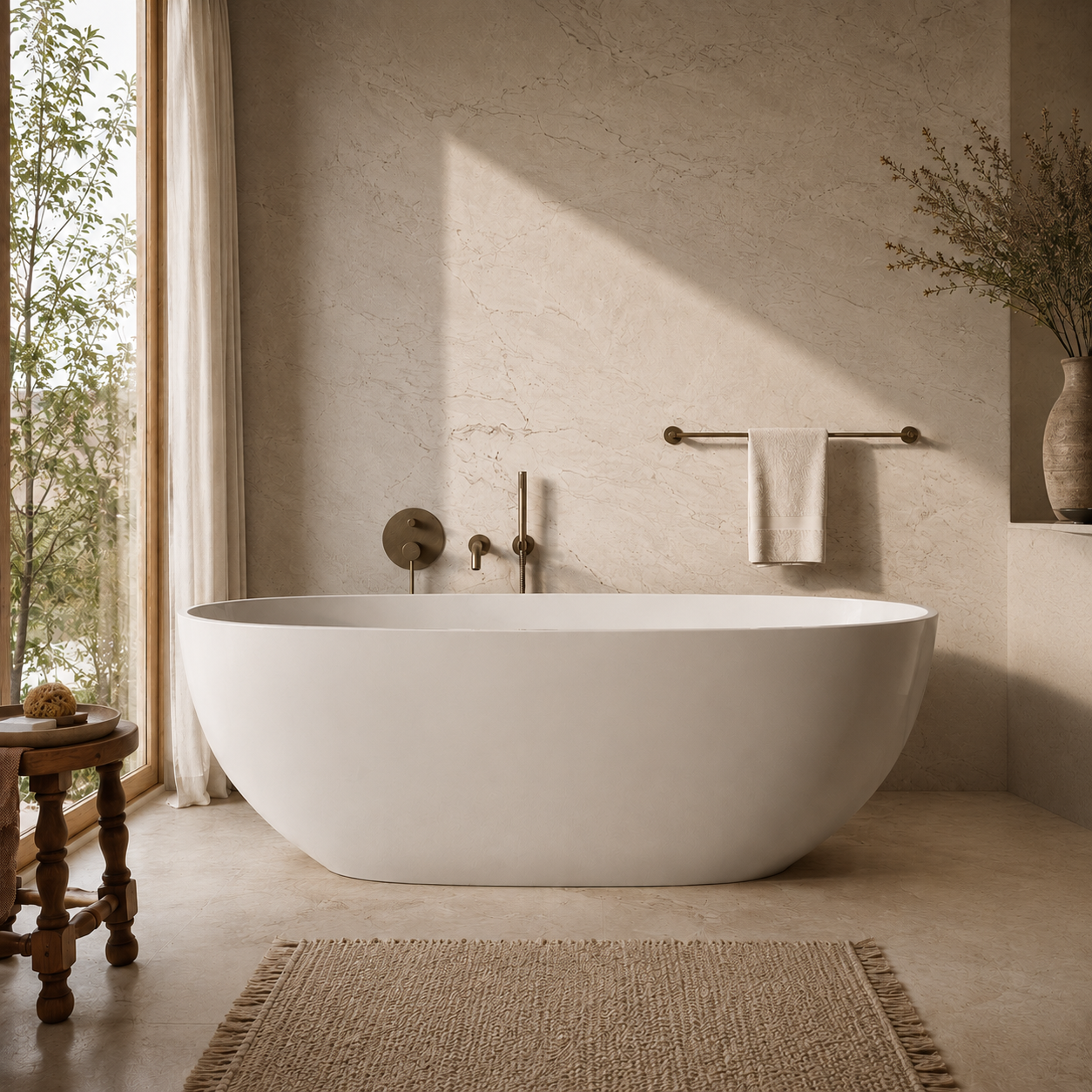 Image of Ovo Freestanding Bath