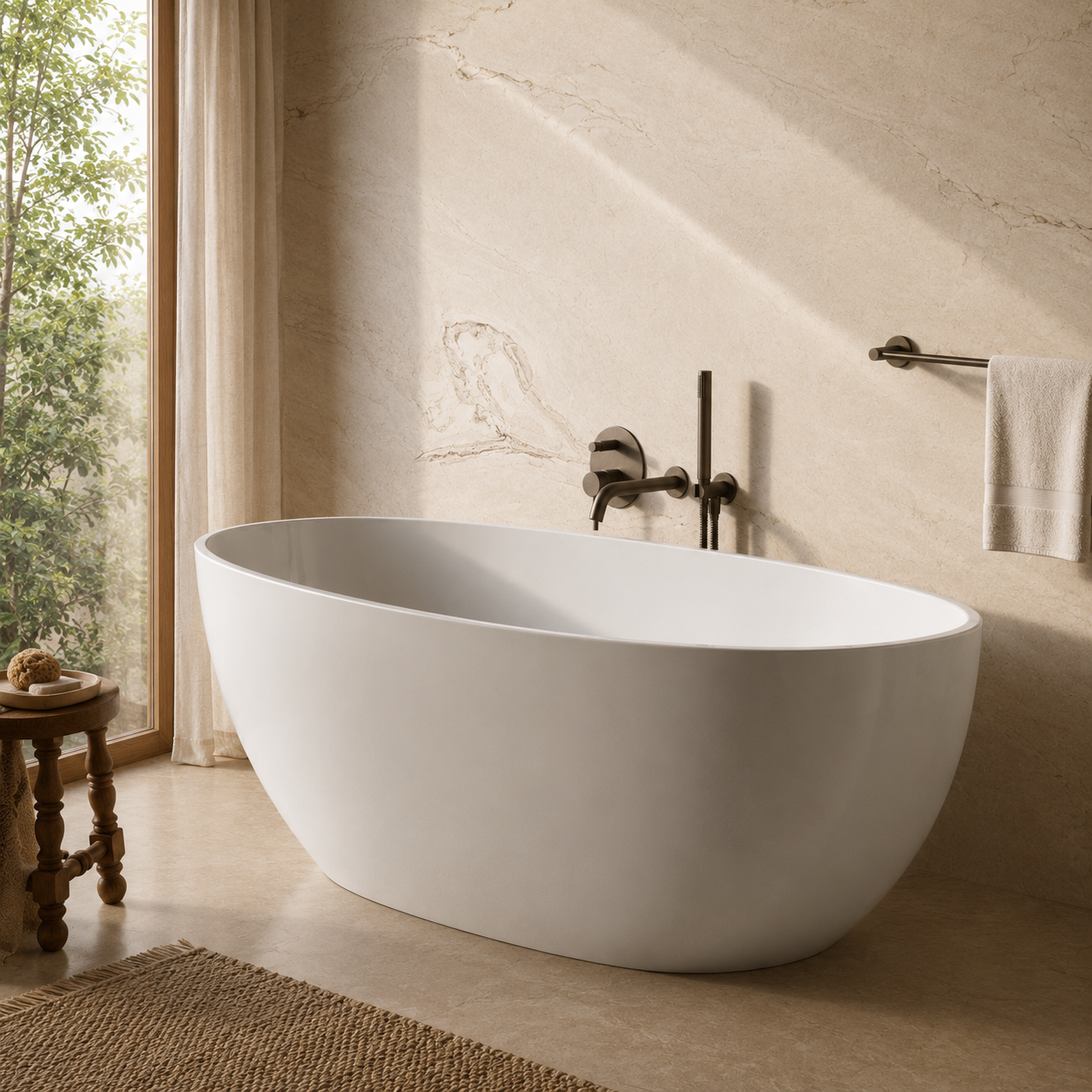 Image of Ovo Freestanding Bath