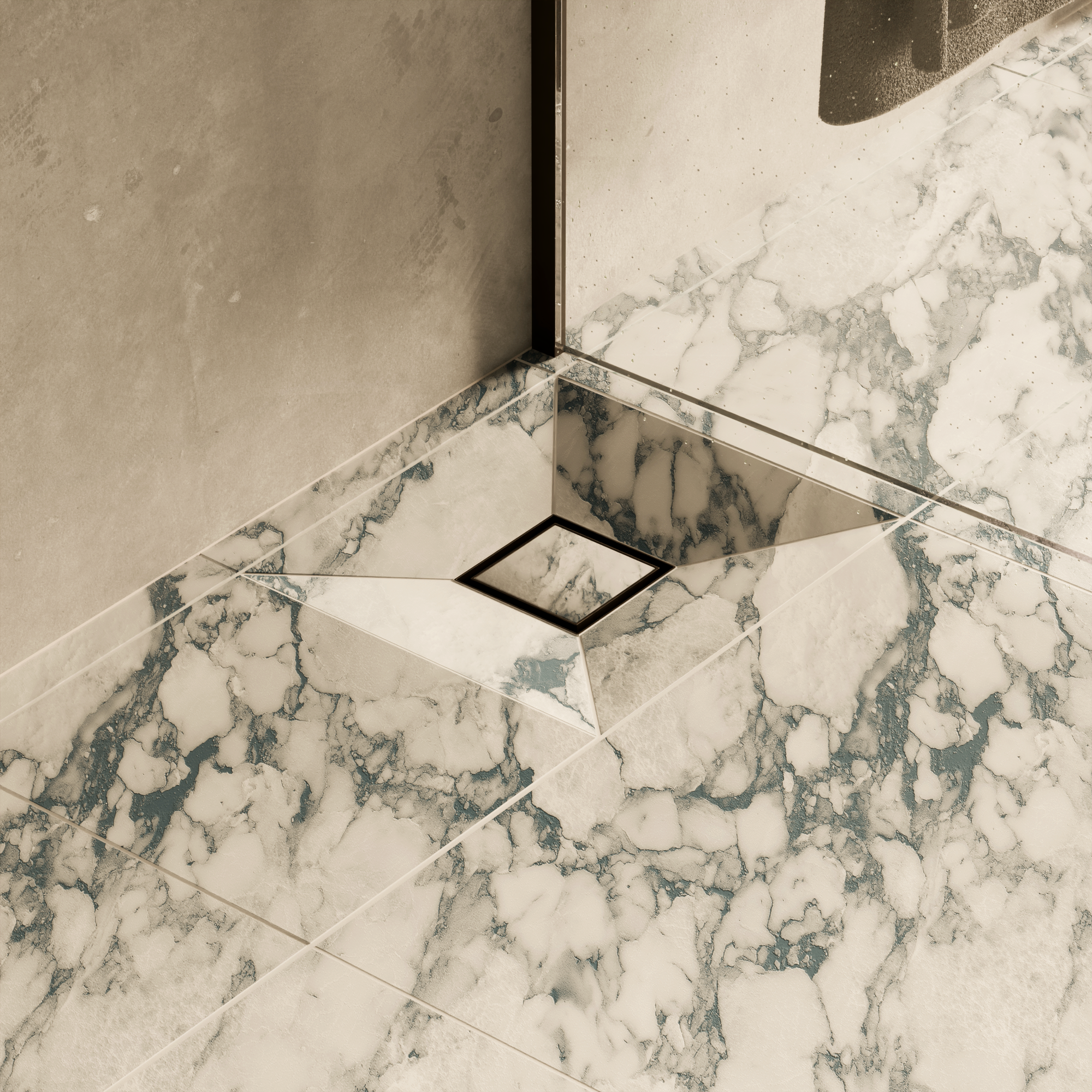 Image of Square Shower Drain