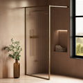 Elara Reeded Shower Screen
