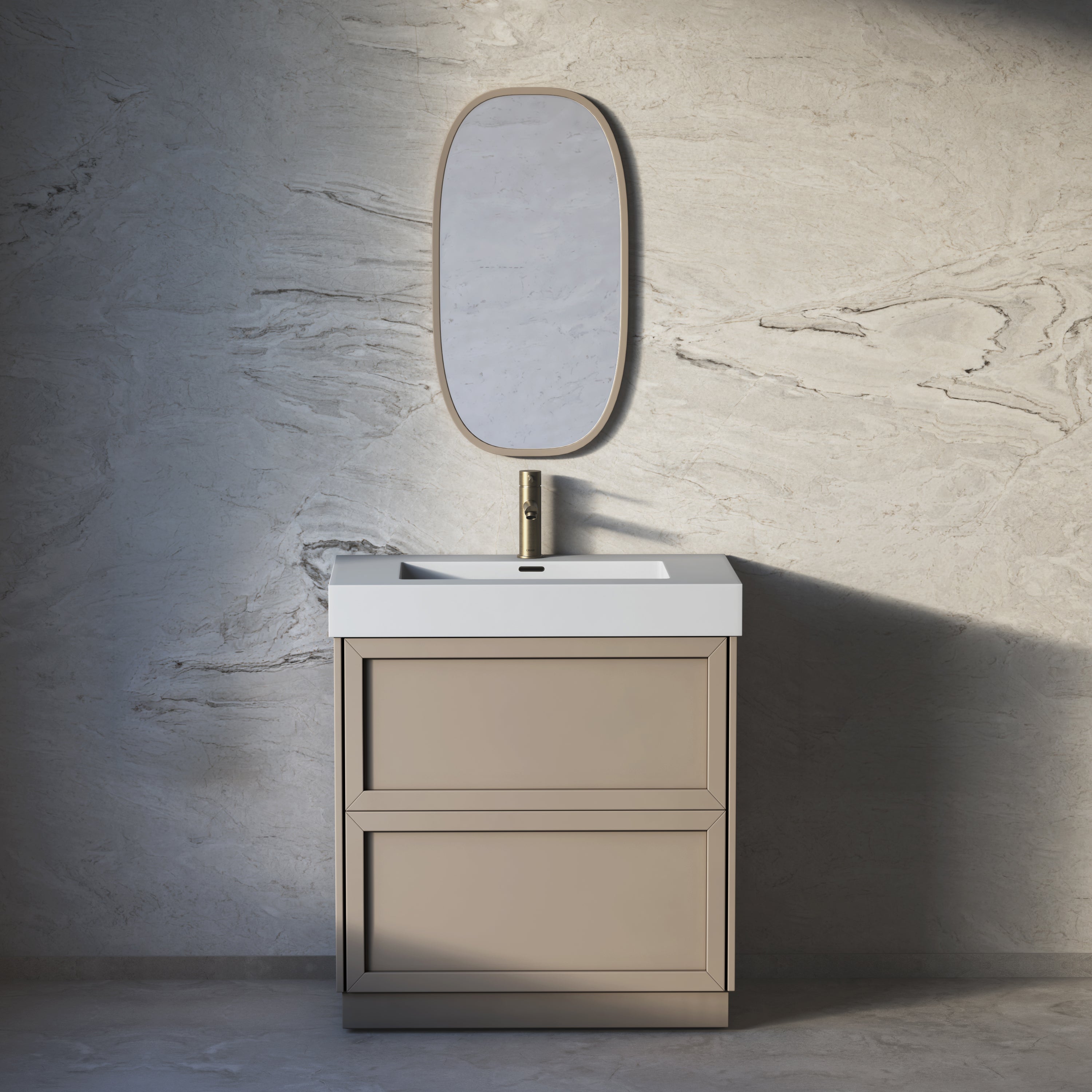 Image of Dune Stone Vanity Unit