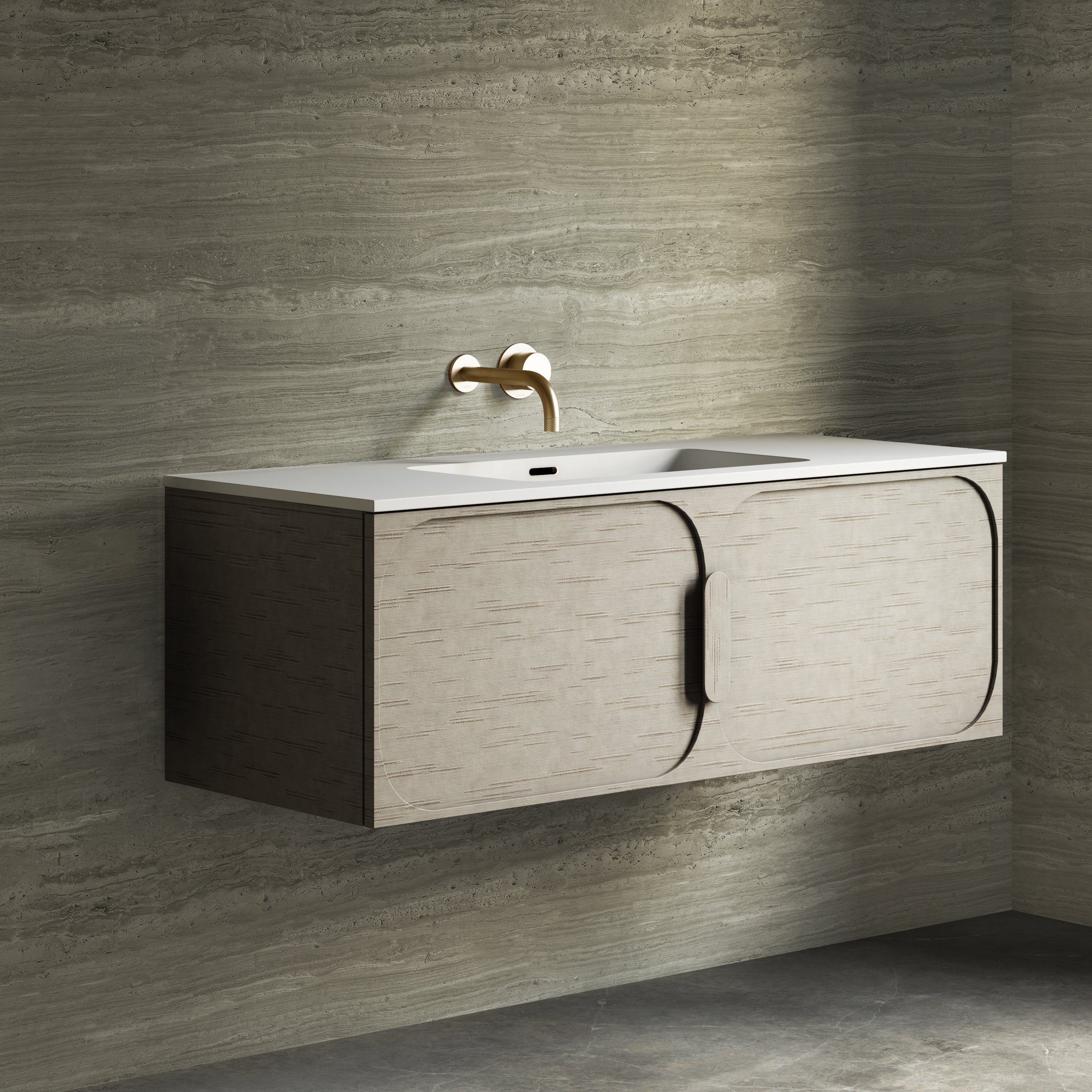 Image of Portico Stone Vanity Unit