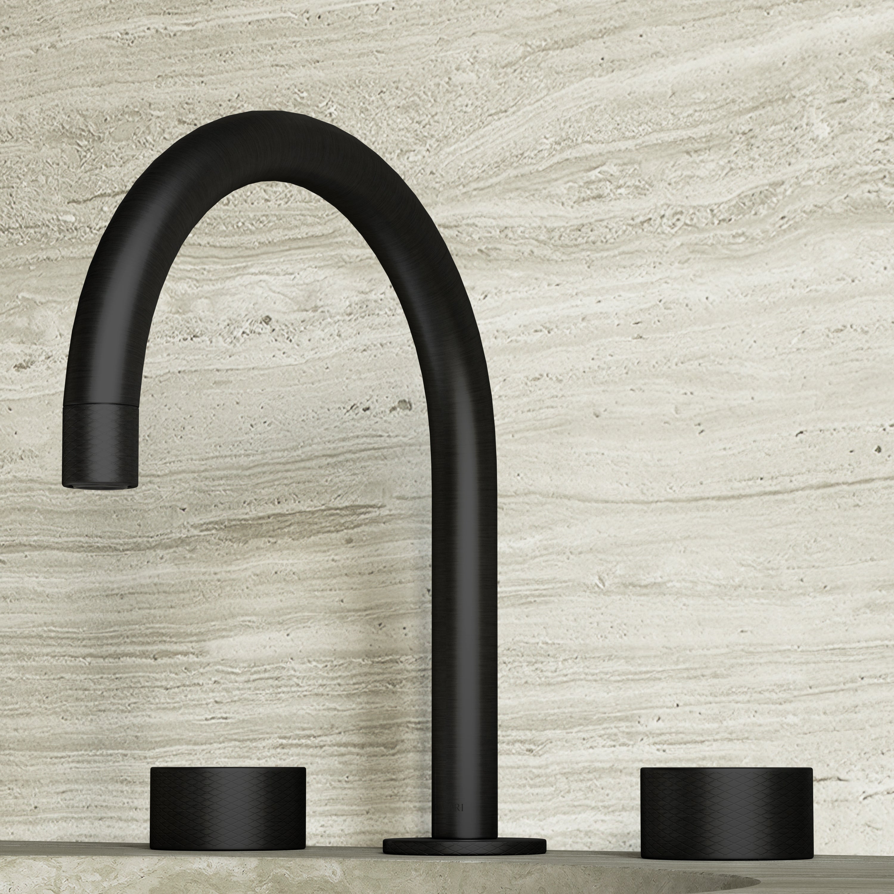 Image of Strata Deck Mounted Basin Tap – Double Handle