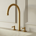 Aurelian Double Handle Deck Mounted Basin Tap