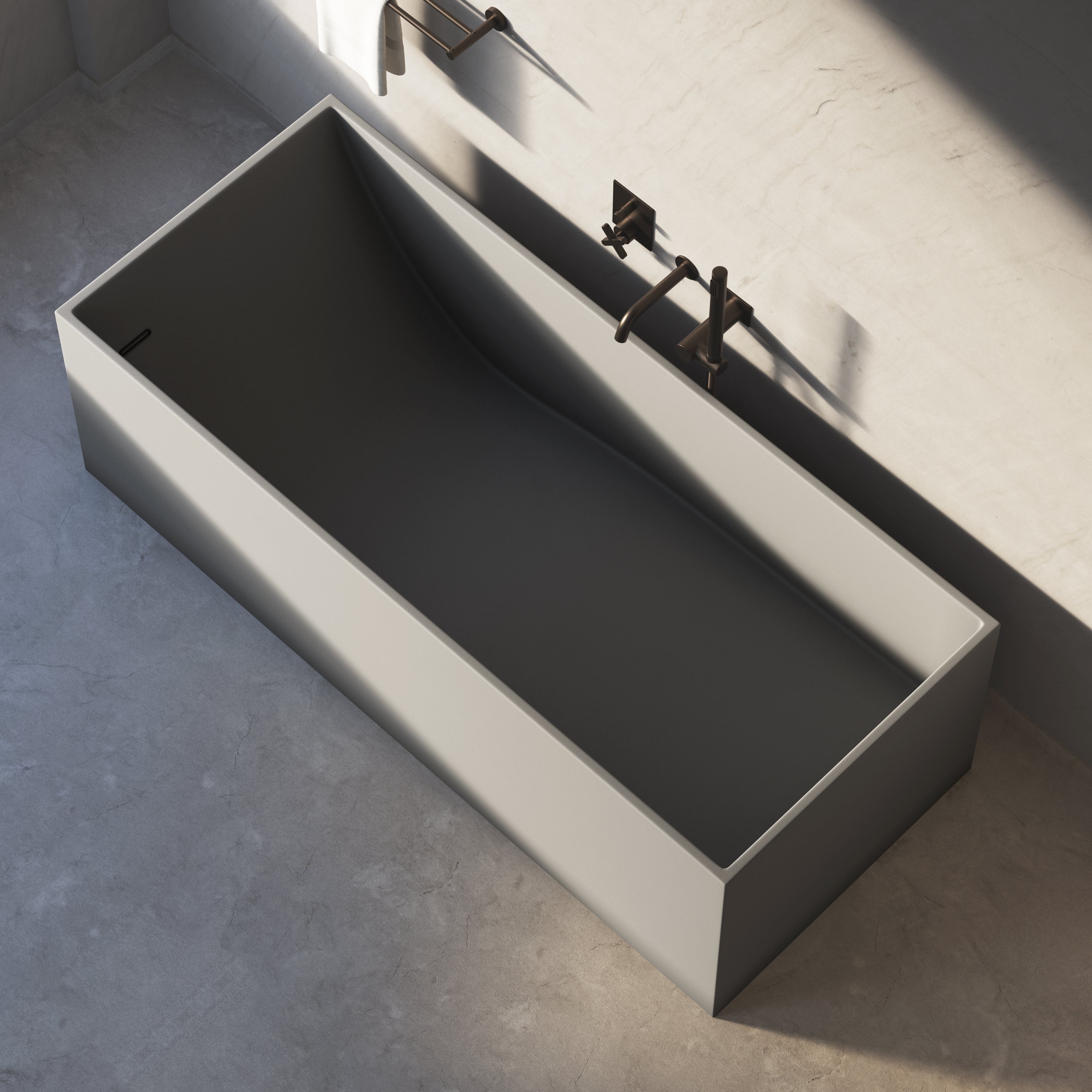 Image of Bloc Freestanding Bath