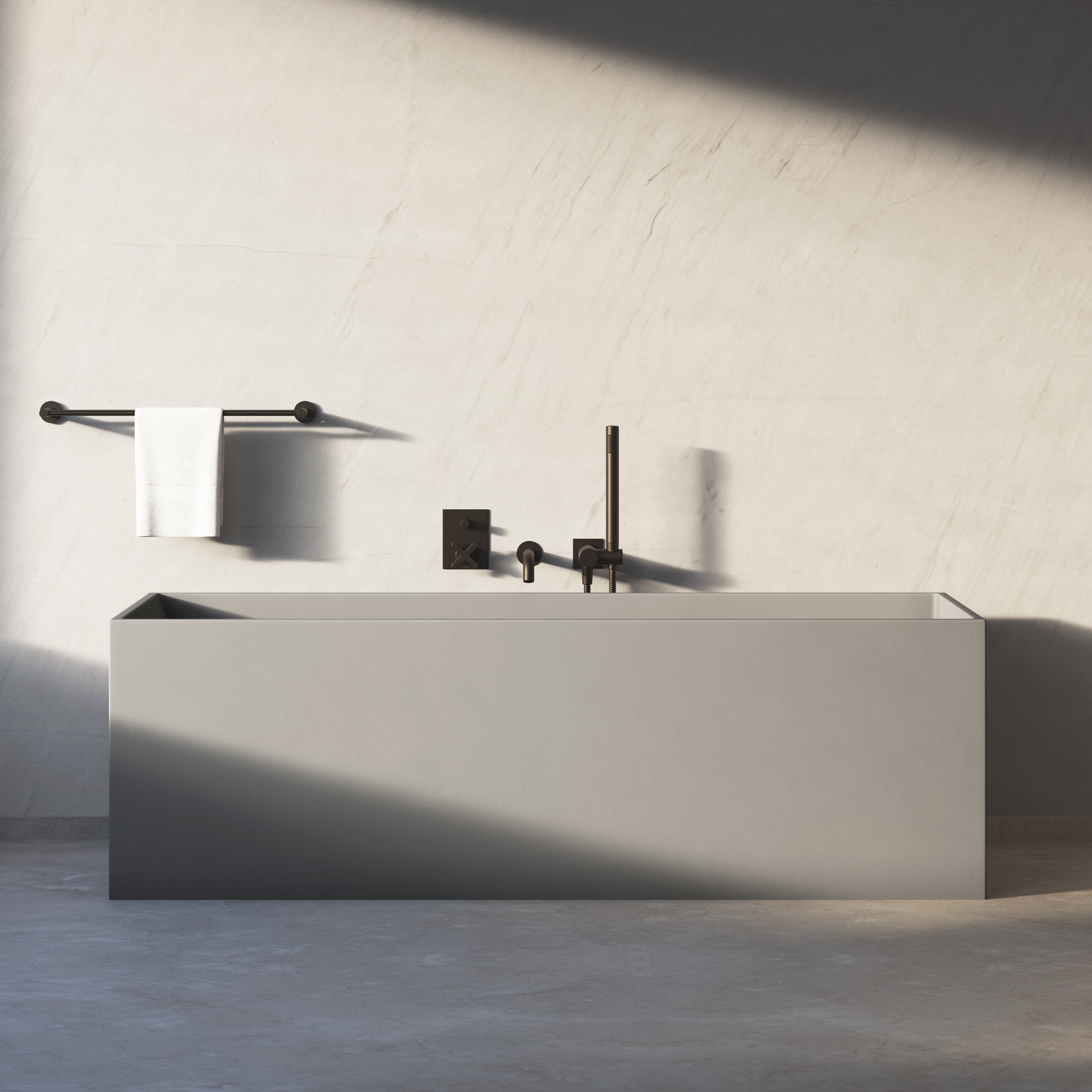 Image of Bloc Freestanding Bath