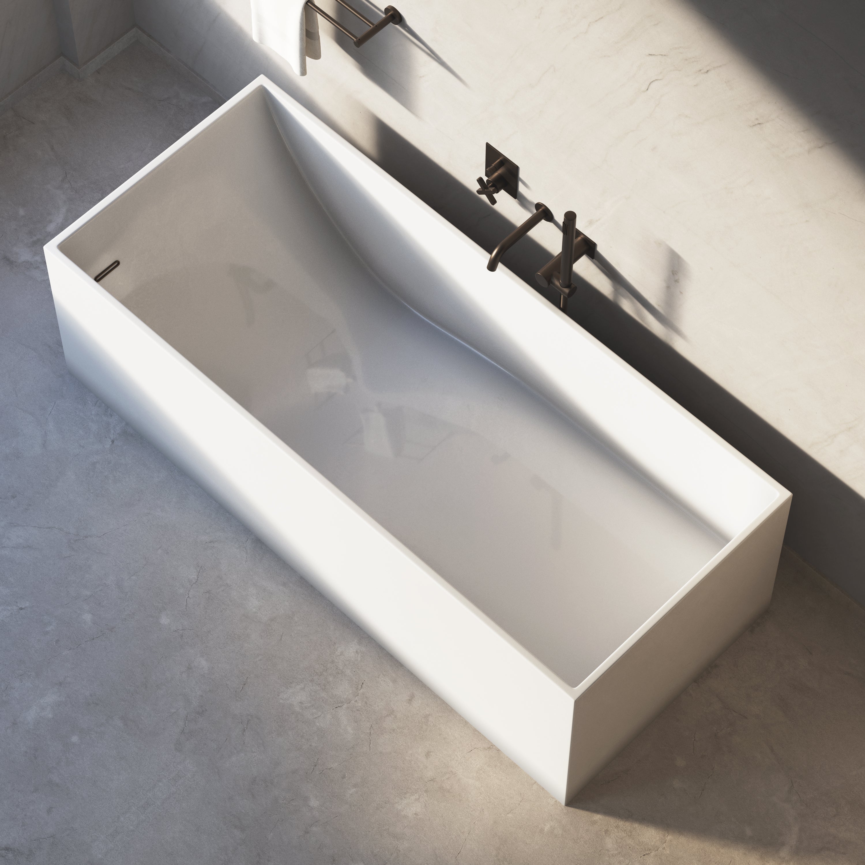 Image of Bloc Freestanding Bath