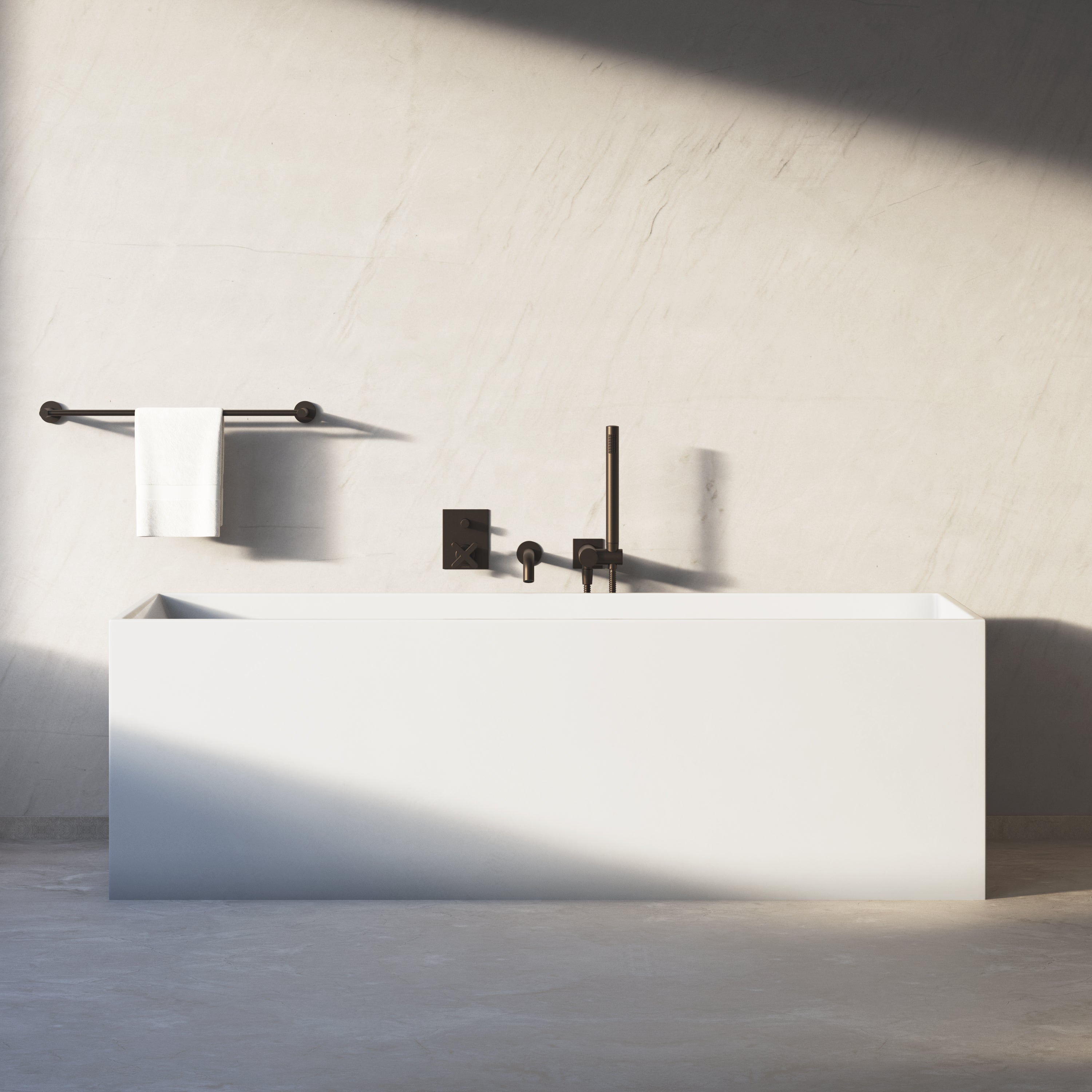 Image of Bloc Freestanding Bath