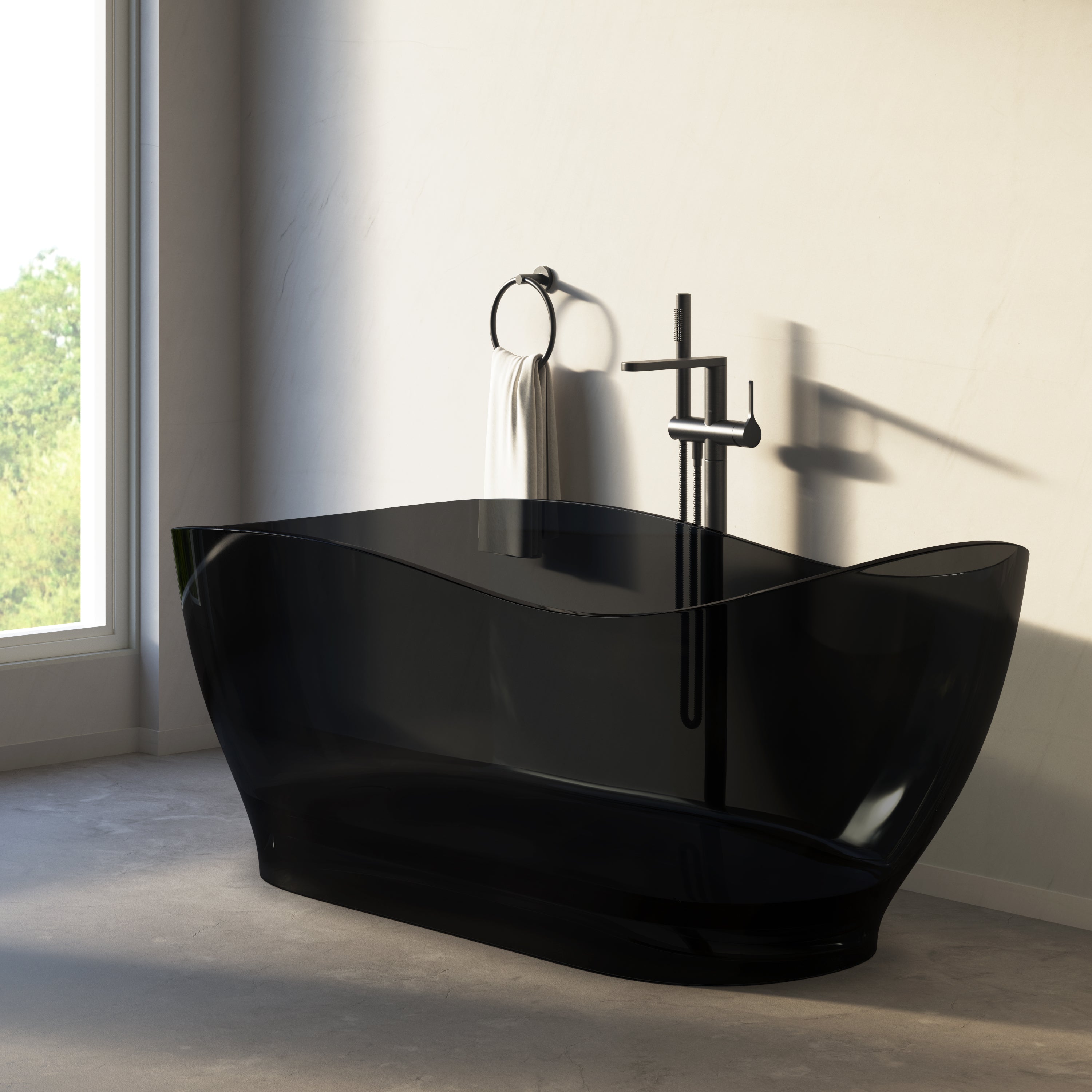 Image of Noir Freestanding Bath