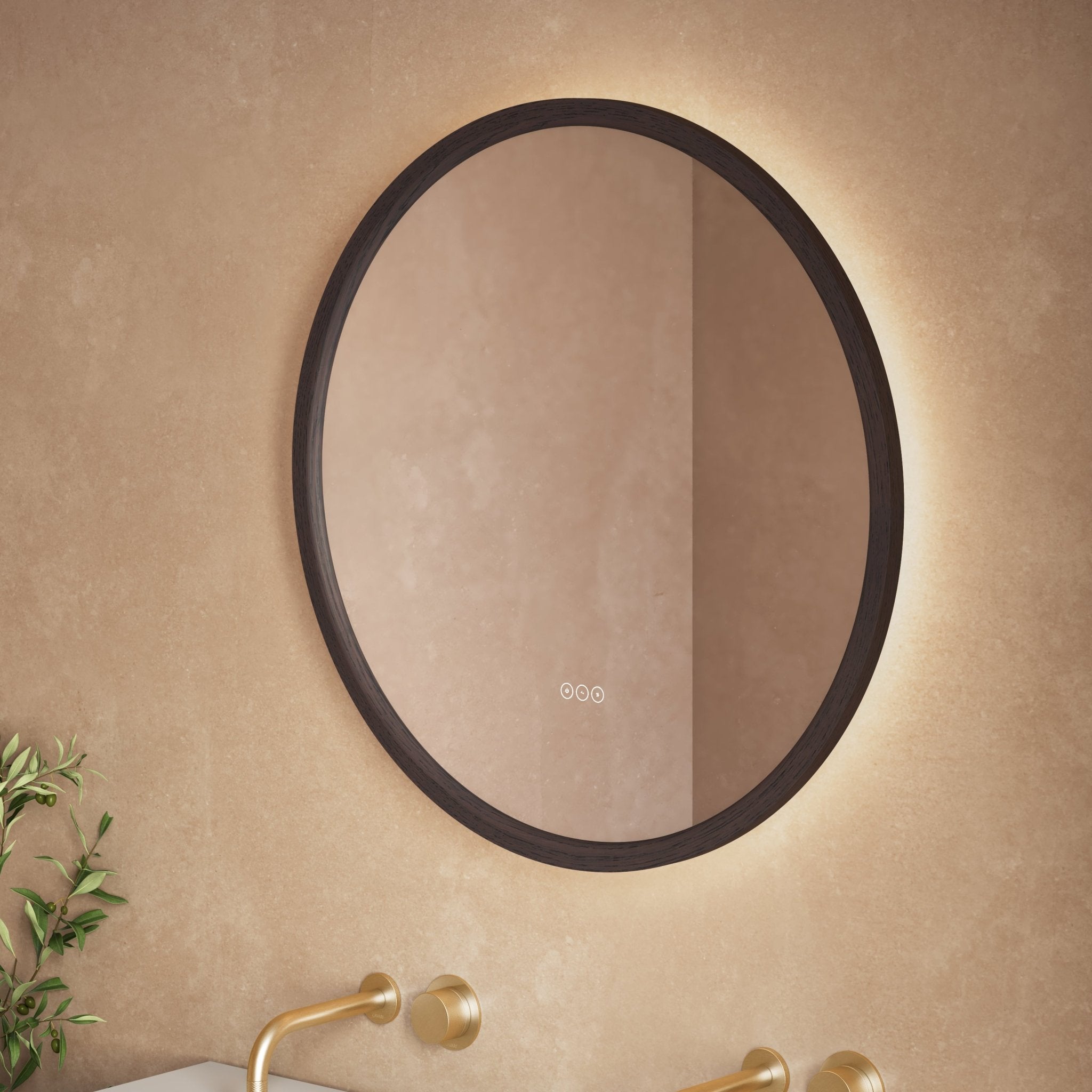 Image of Anello 800 Round LED Mirror - Cavari