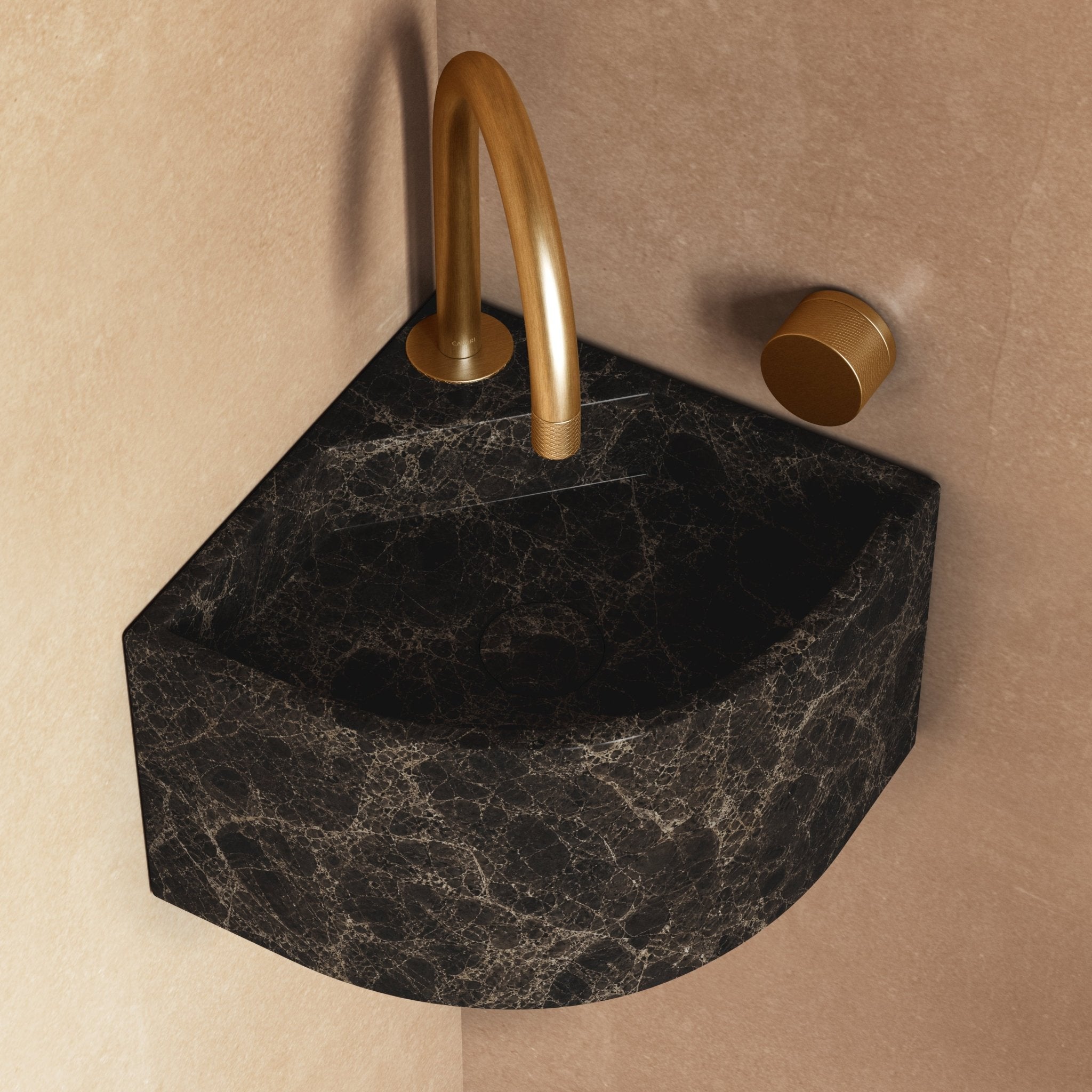 Image of Angolo Wall Basin - Cavari