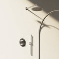Arc 2-Way Thermostatic Shower Set – Overhead & Straight Hand Shower