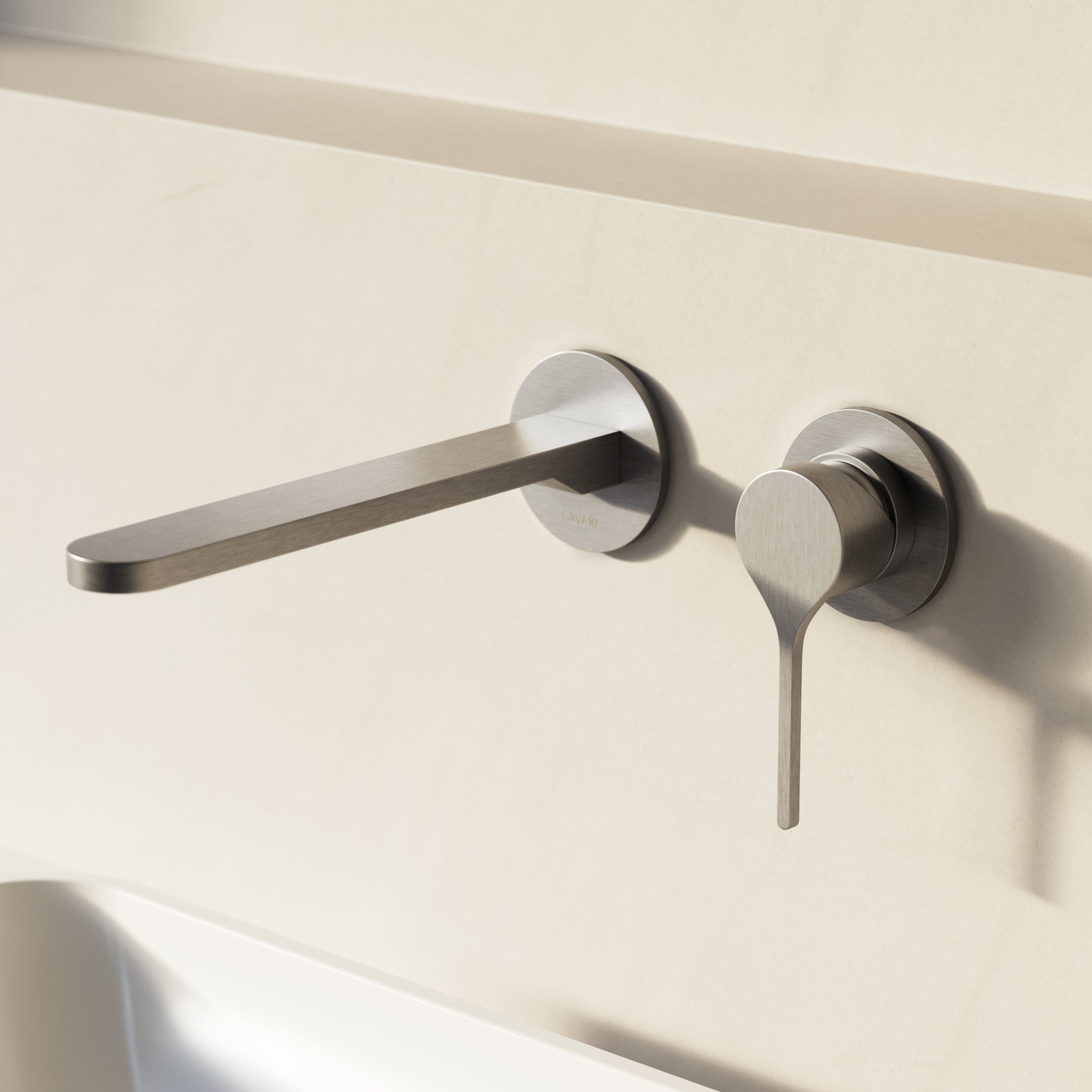 Image of Arc Basin Mixer – Long Spout - Cavari