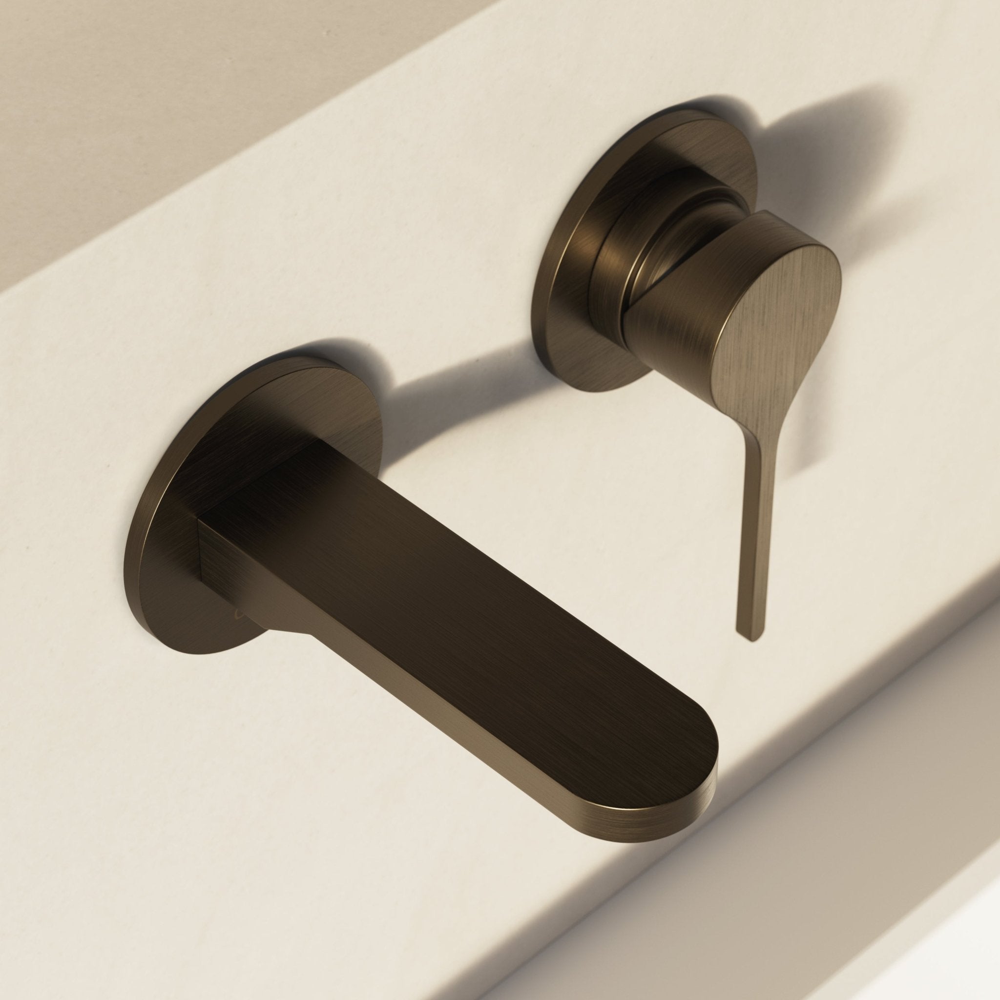 Image of Arc Basin Mixer – Short Spout - Cavari