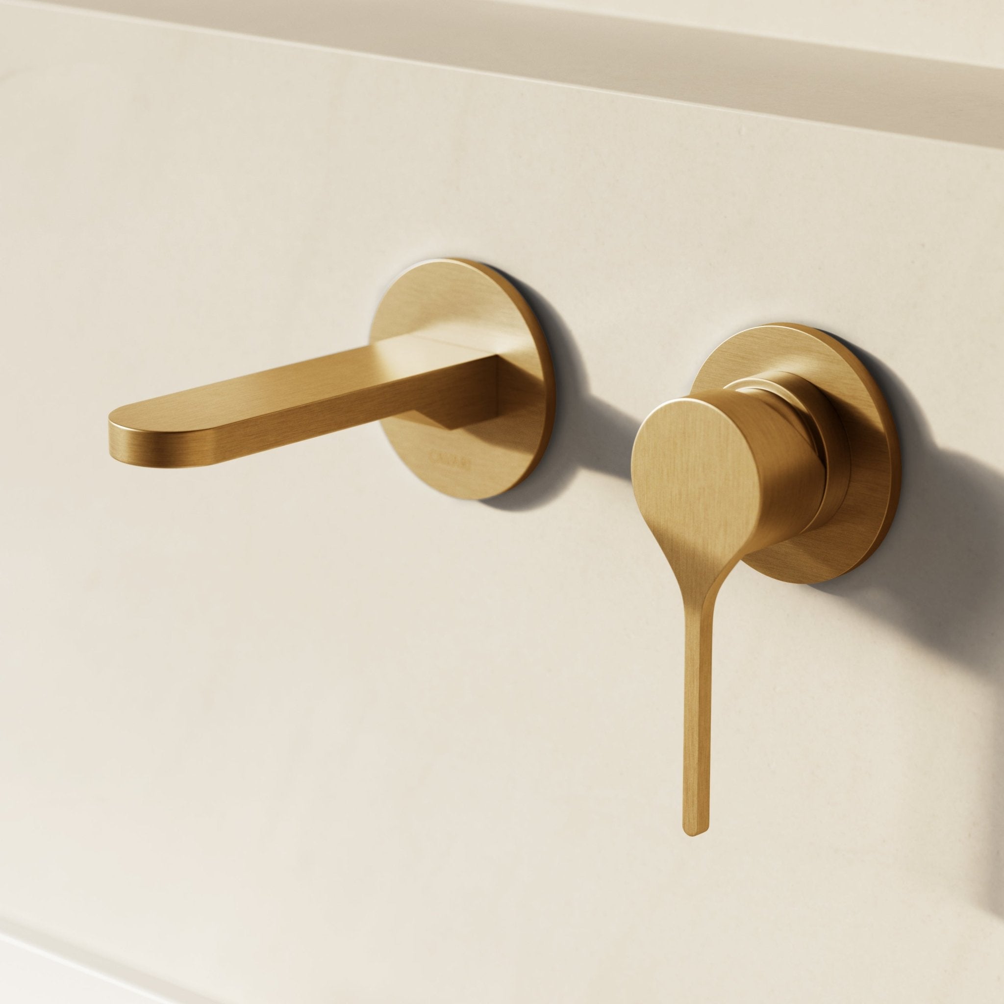 Image of Arc Basin Mixer – Short Spout - Cavari