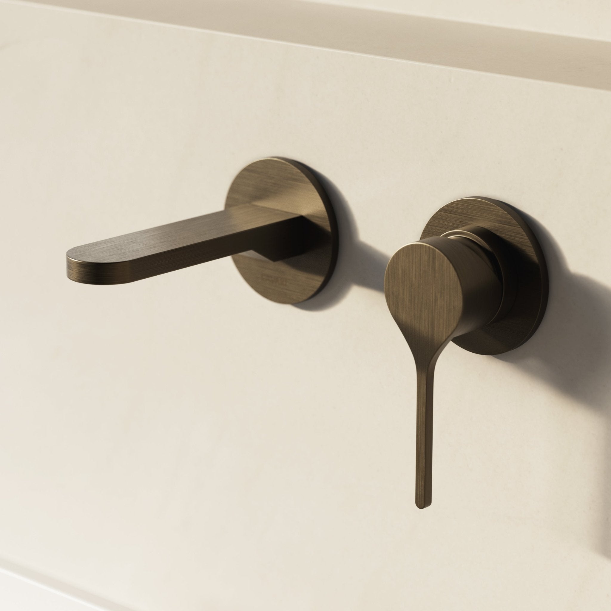 Image of Arc Basin Mixer – Short Spout - Cavari