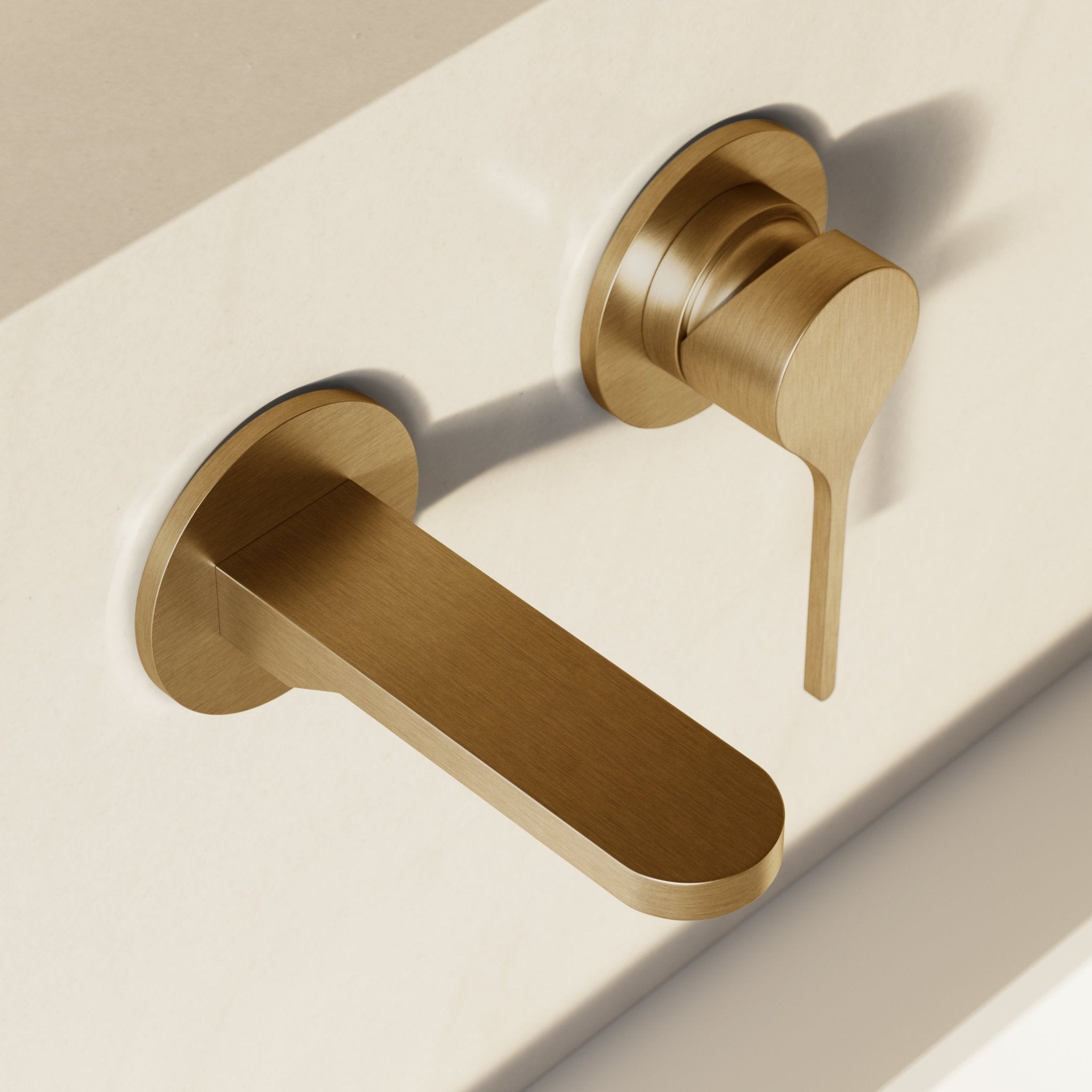 Image of Arc Basin Mixer – Short Spout - Cavari
