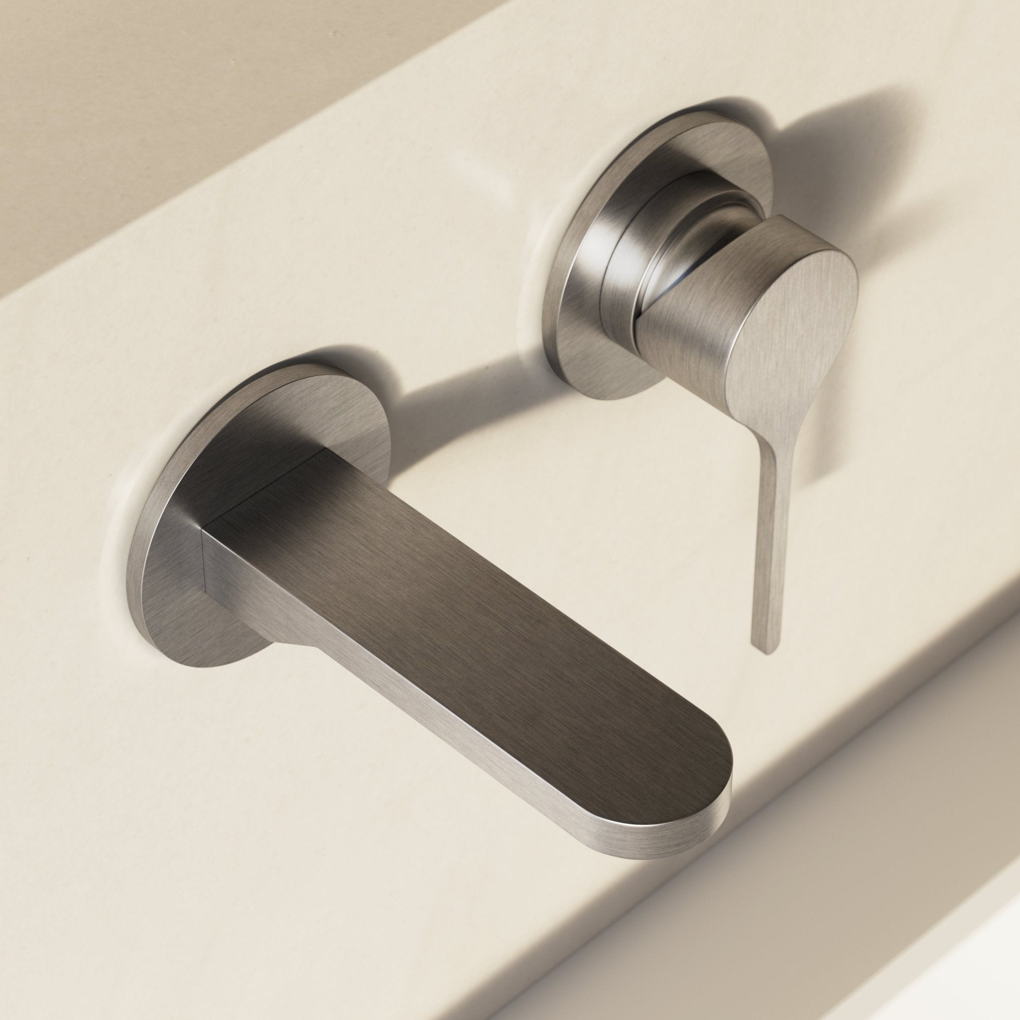 Image of Arc Basin Mixer – Short Spout - Cavari