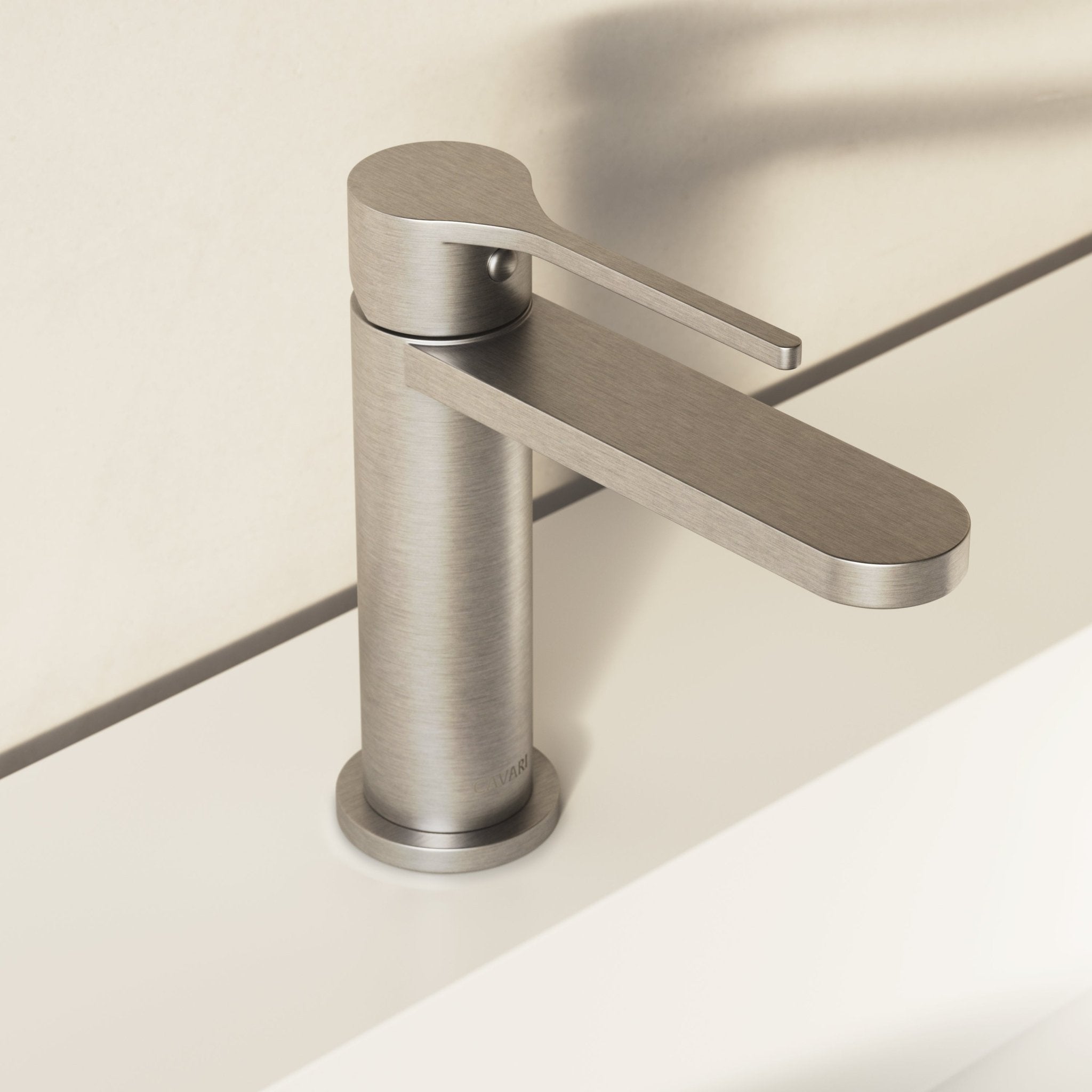 Image of Arc Short Basin Mixer - Cavari