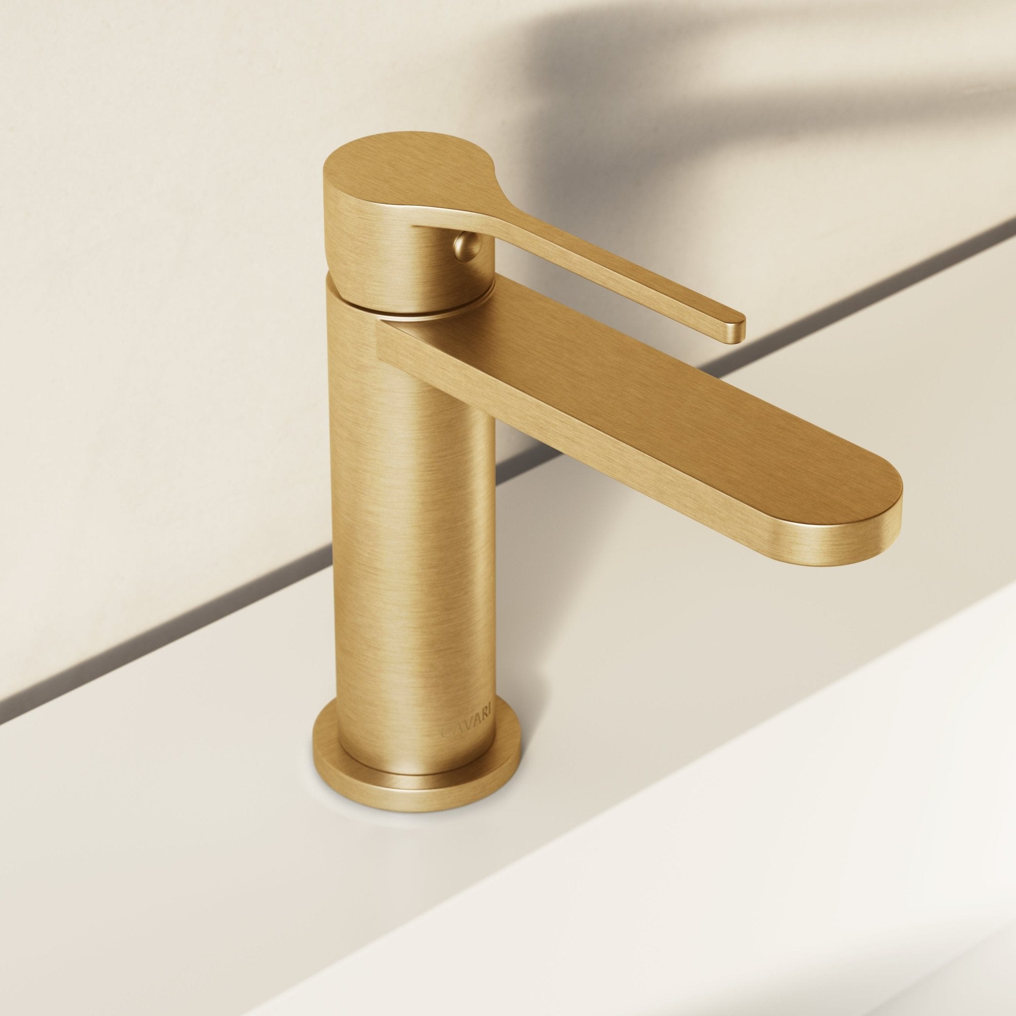 Image of Arc Short Basin Mixer - Cavari