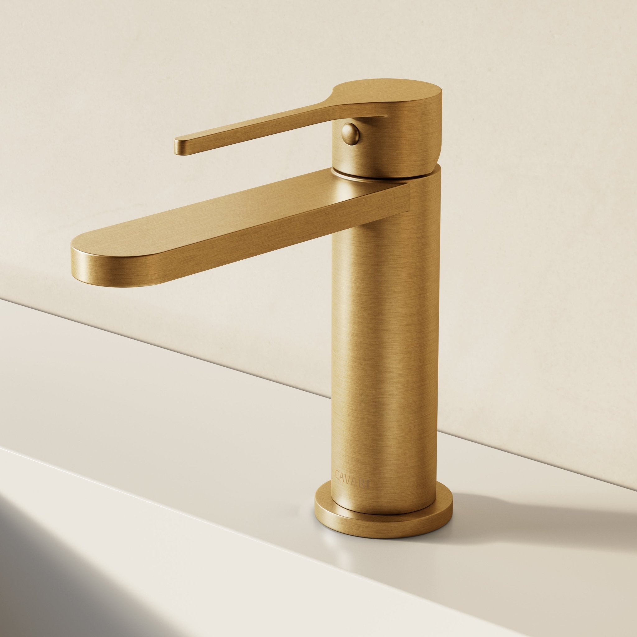 Image of Arc Short Basin Mixer - Cavari