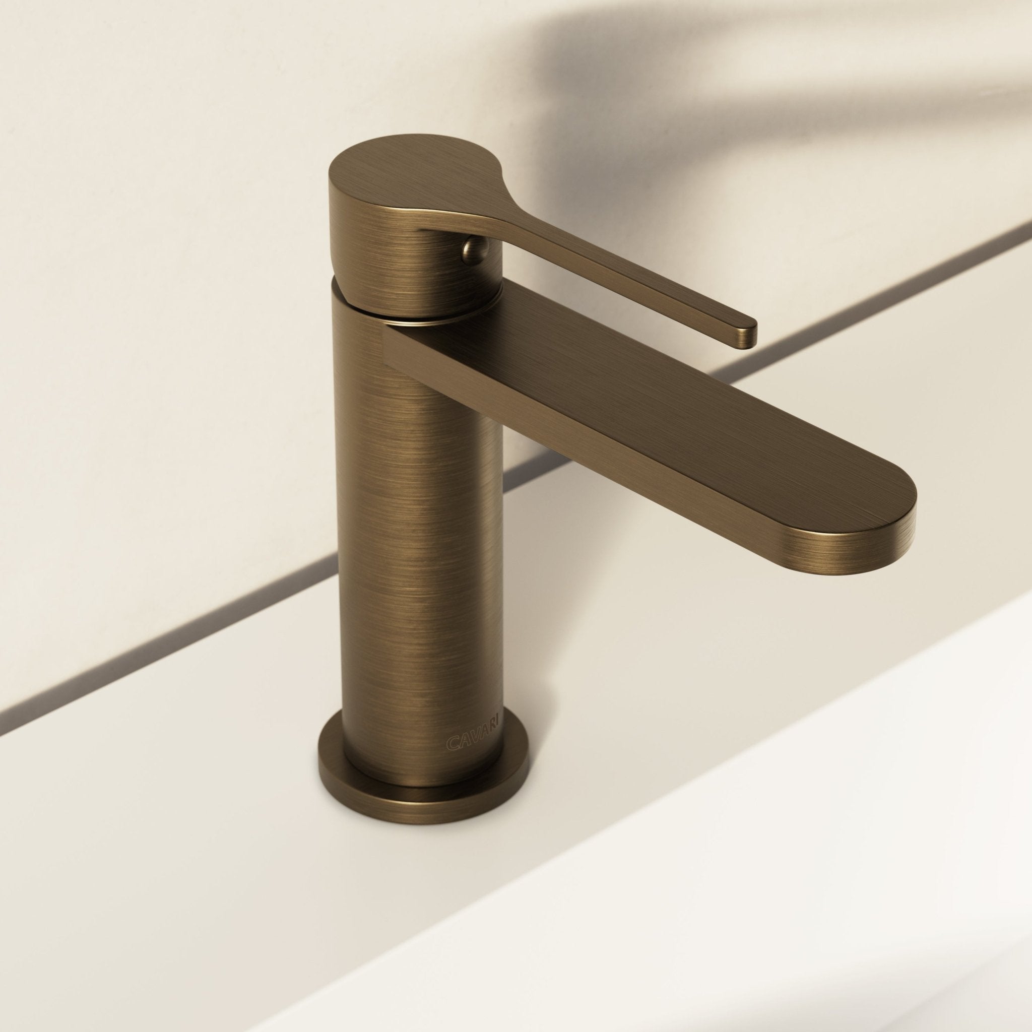Image of Arc Short Basin Mixer - Cavari