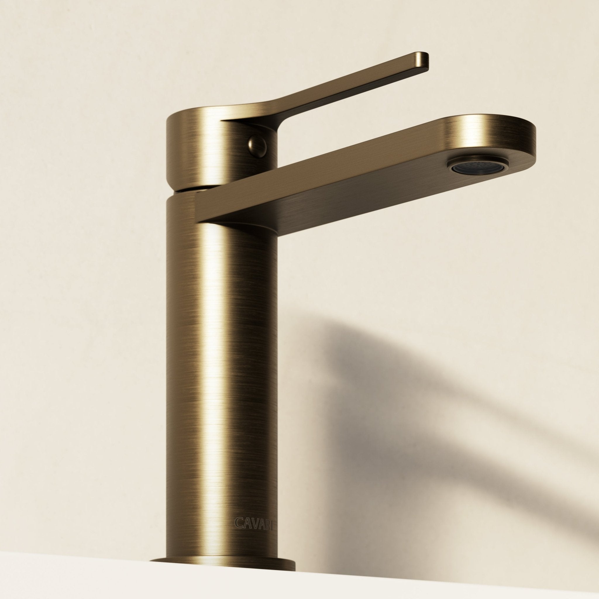 Image of Arc Short Basin Mixer - Cavari