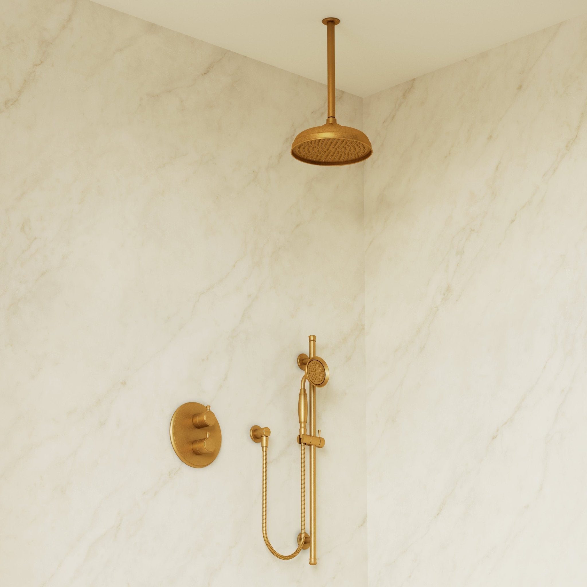Image of Aurelian 2-Way Thermostatic Shower Set – 10