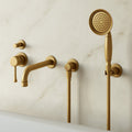 Aurelian Bath Set – Long Spout with Diverter & Hand Shower