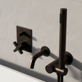 Axiom Bath Set – Diverter & Round Angled Hand Shower