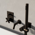 Axiom Bath Set – Diverter & Square Angled Hand Shower