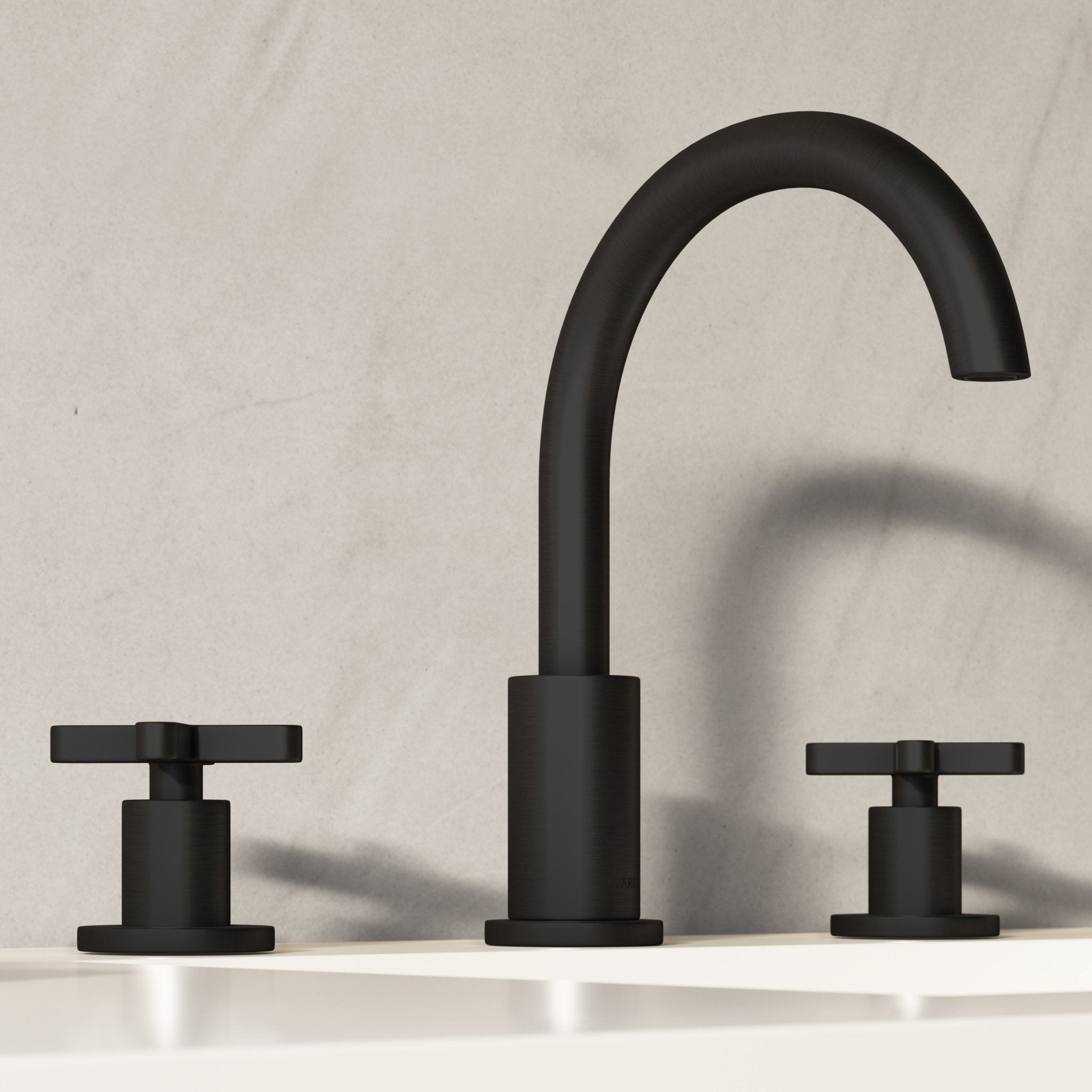 Image of Axiom Double Handle Deck Mounted Basin Tap - Cavari
