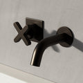 Axiom Wall Mounted Basin Mixer – Short Spout