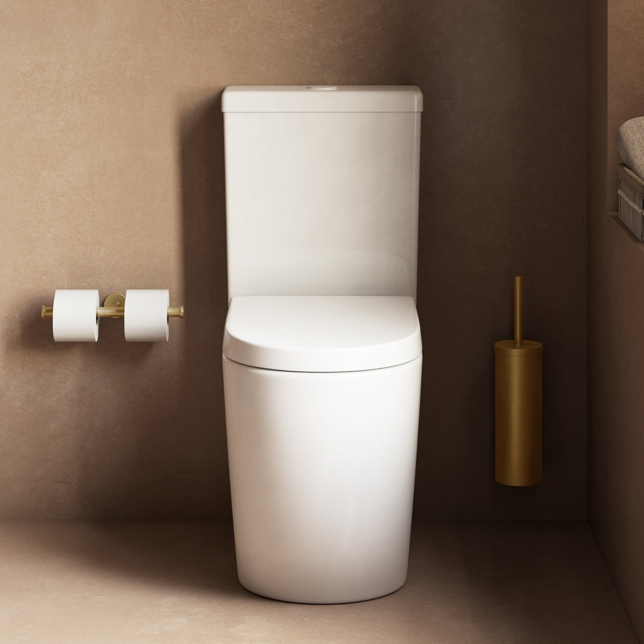 Image of Back-to-Wall Toilet - Cavari