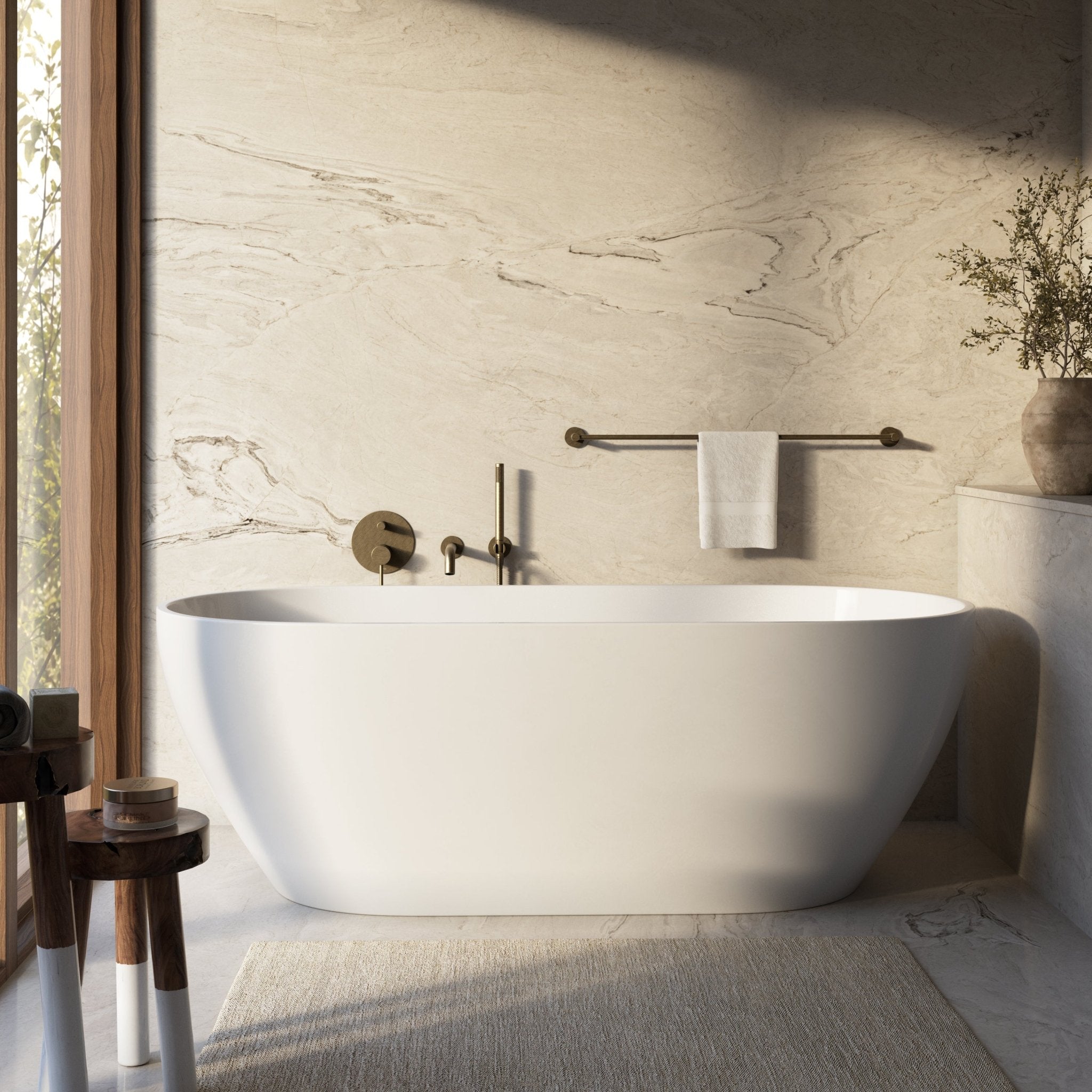 Image of Camber Freestanding Bath - Cavari