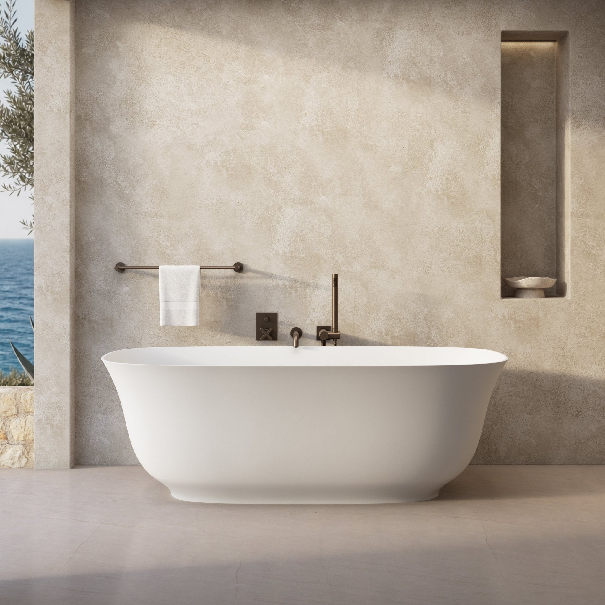 Image of Crown Freestanding Bath - Cavari