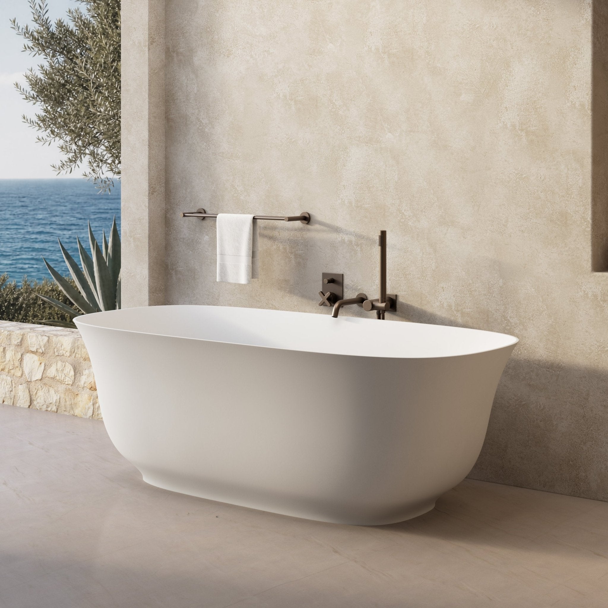 Image of Crown Freestanding Bath - Cavari