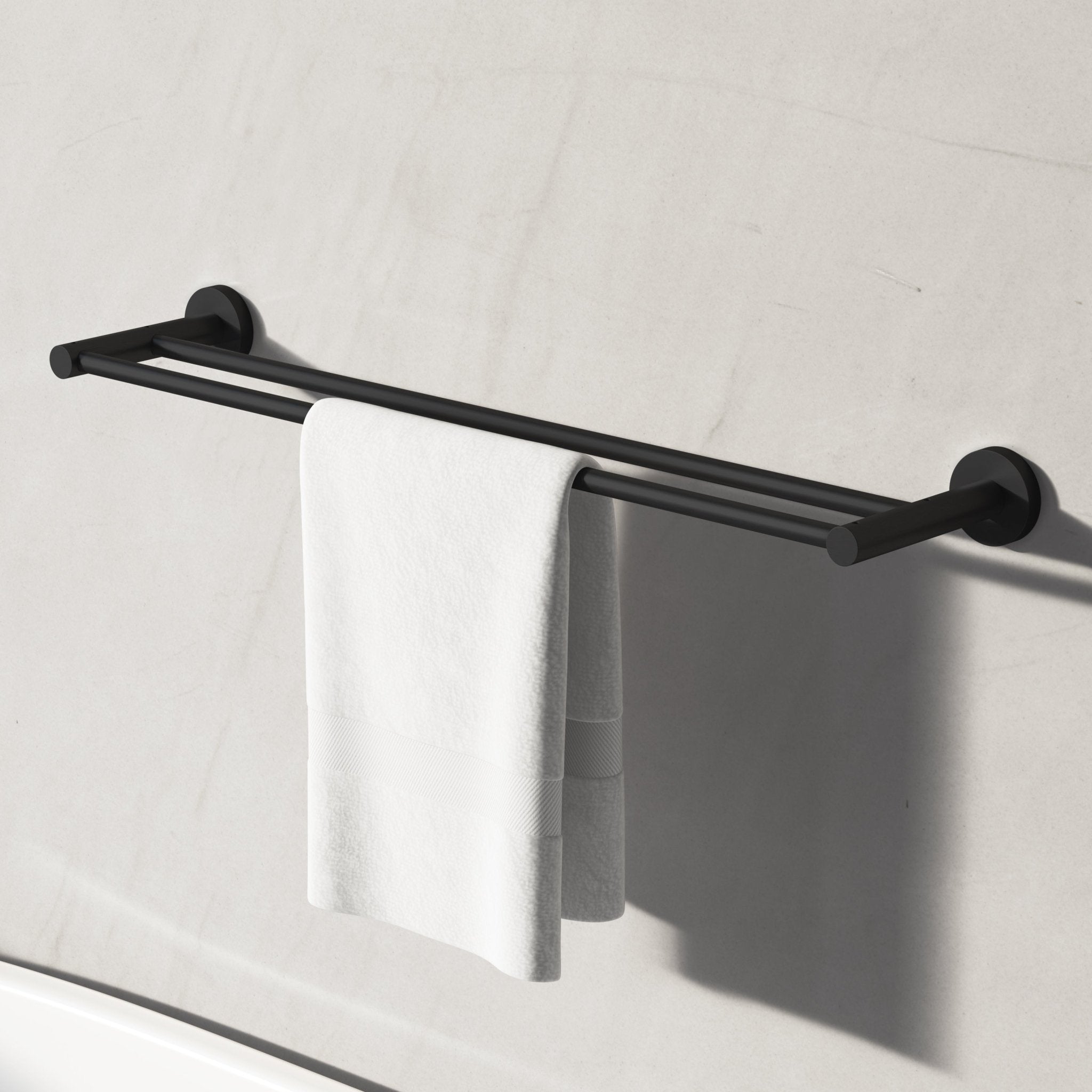 Image of Double Towel Rail 600mm - Cavari