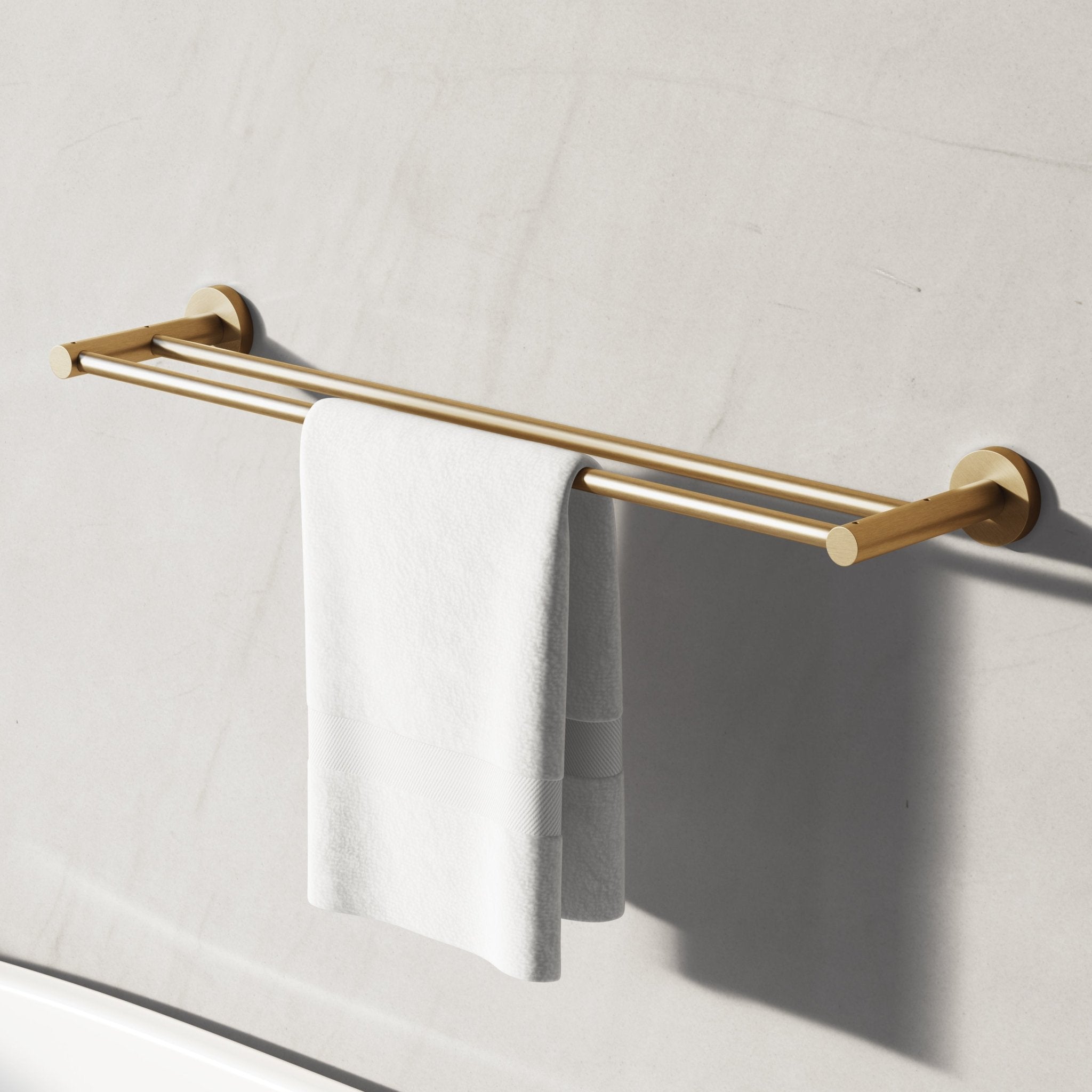 Image of Double Towel Rail 600mm - Cavari